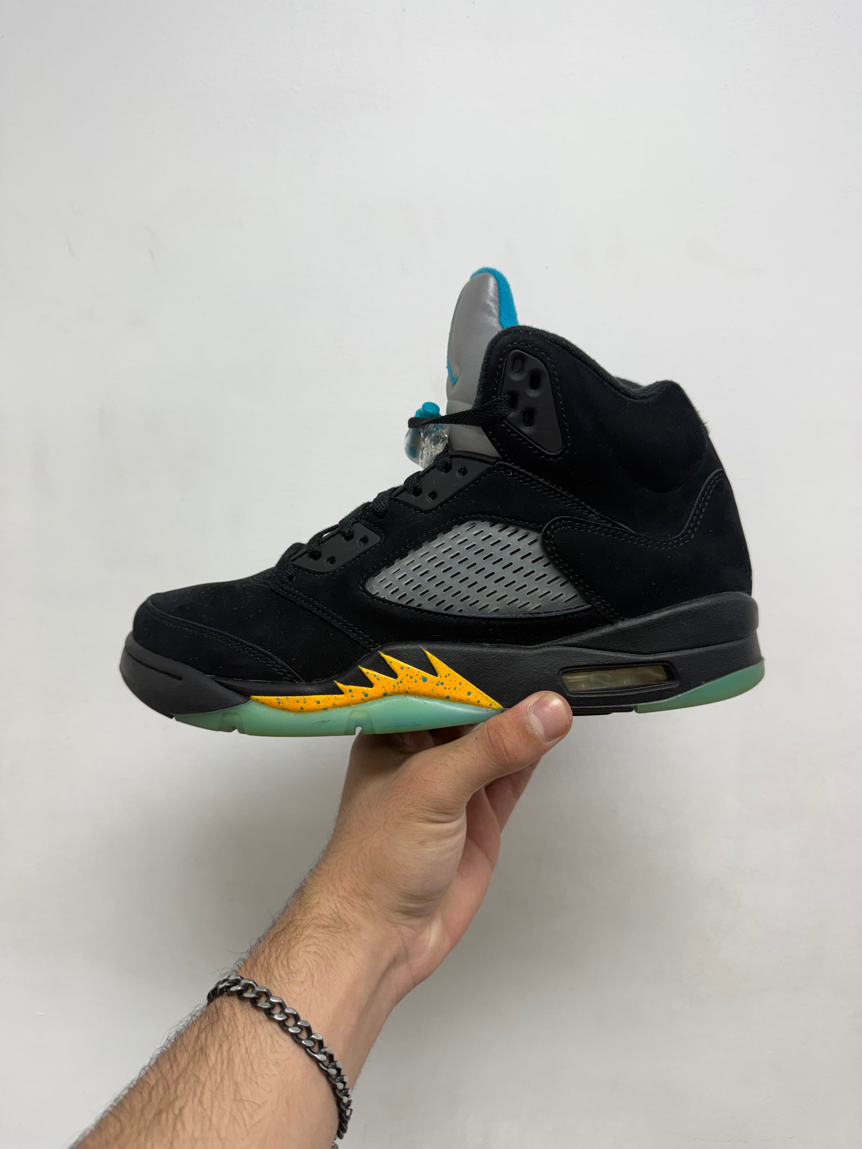 Jordan 5 Aqua Sneakers