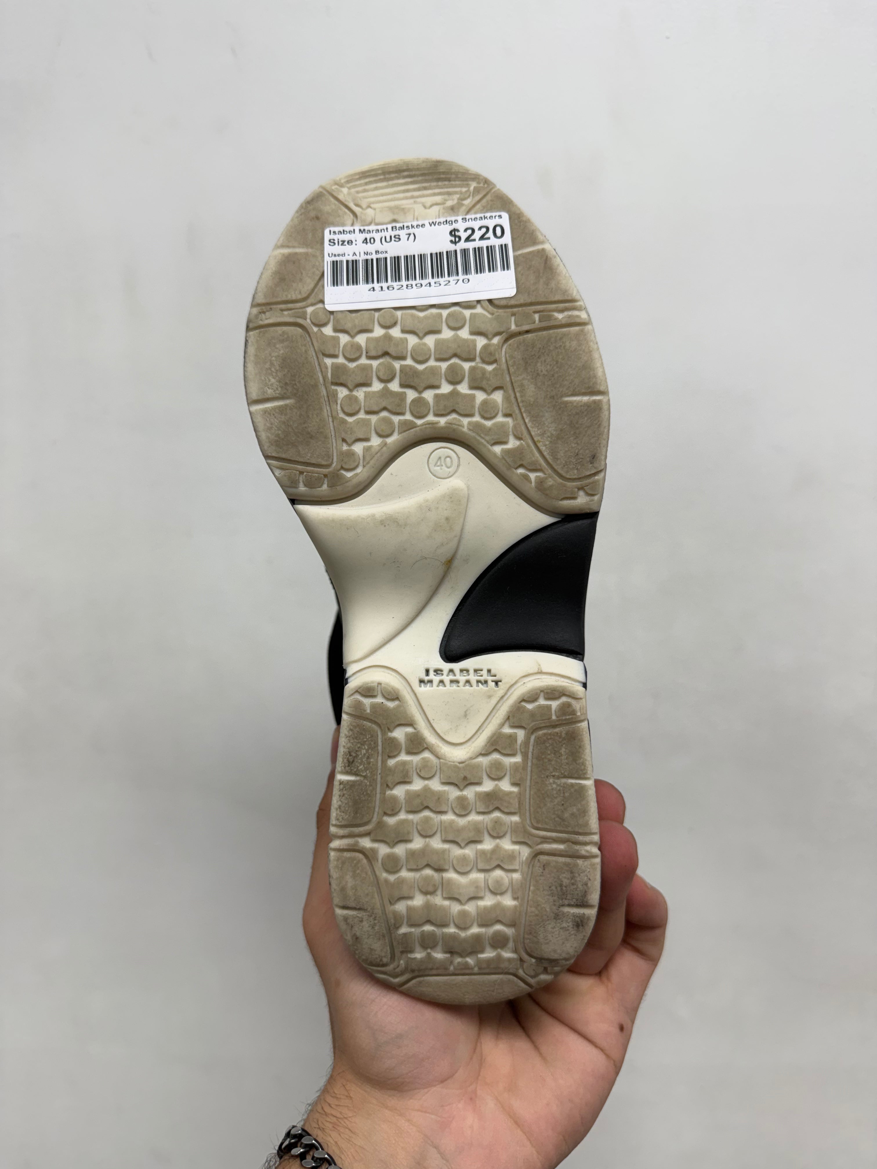 Isabel Marant Balskee Wedge Sneakers