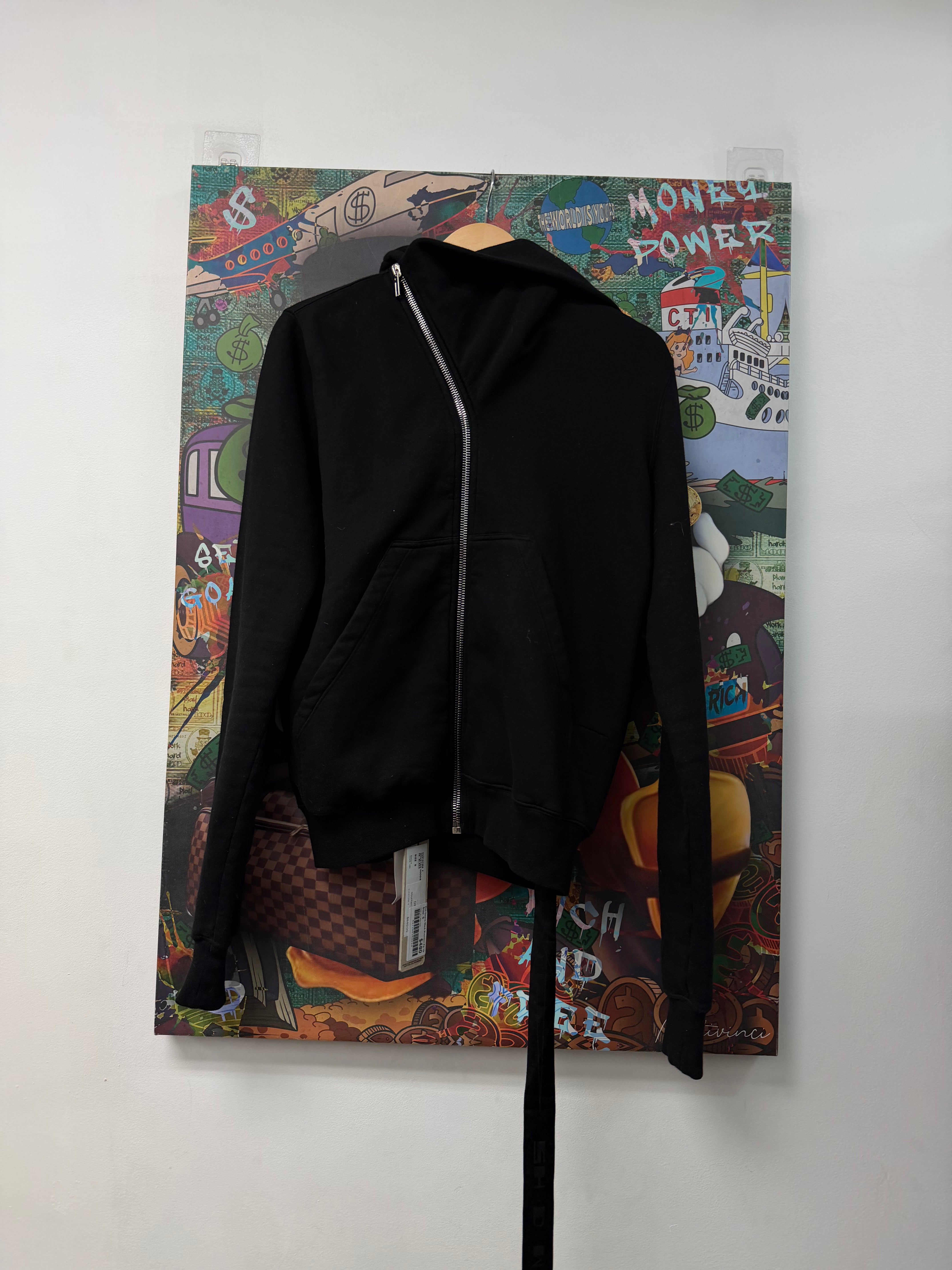 Rick Owens Black Mountain Zip Up