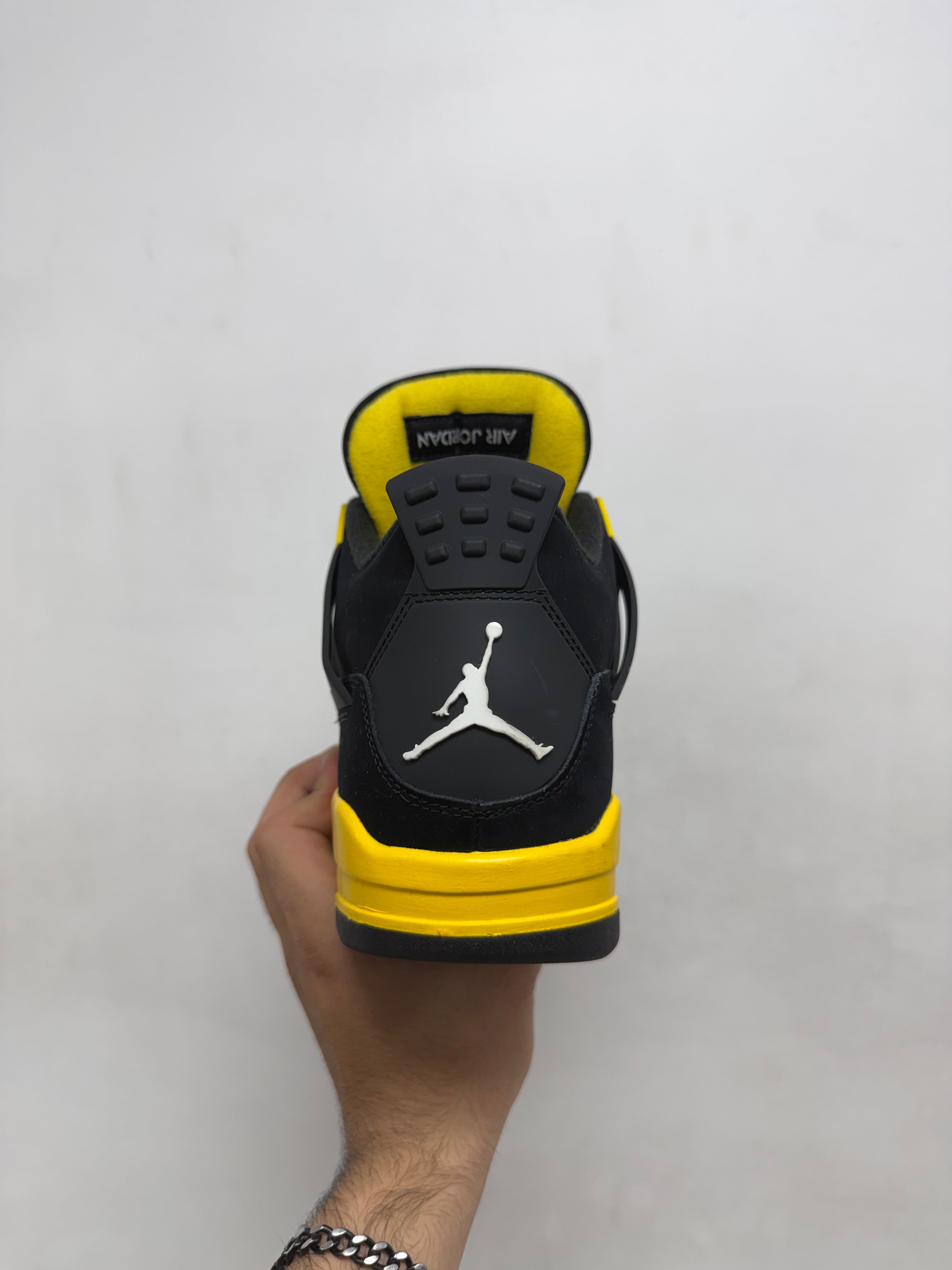 Jordan 4 Yellow Thunder Sneakers