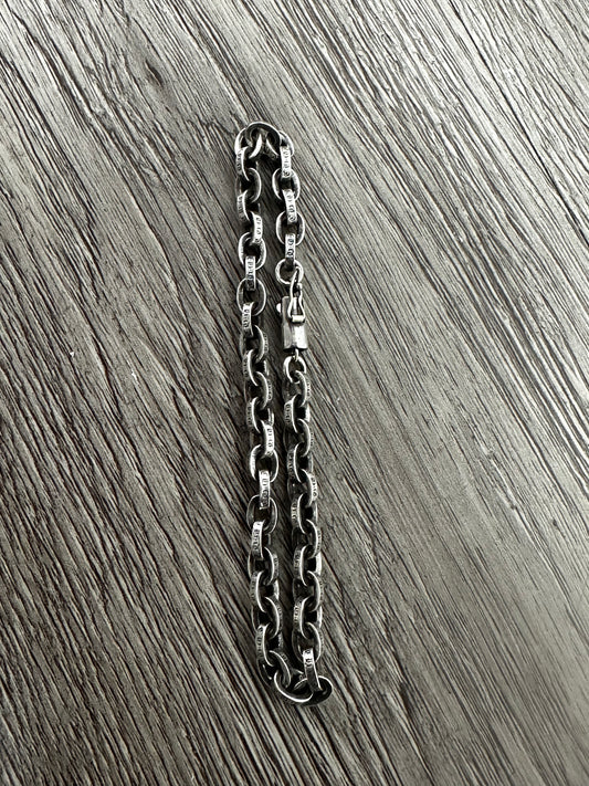 Chrome Hearts Paper Chain Bracelet Used OS N/A