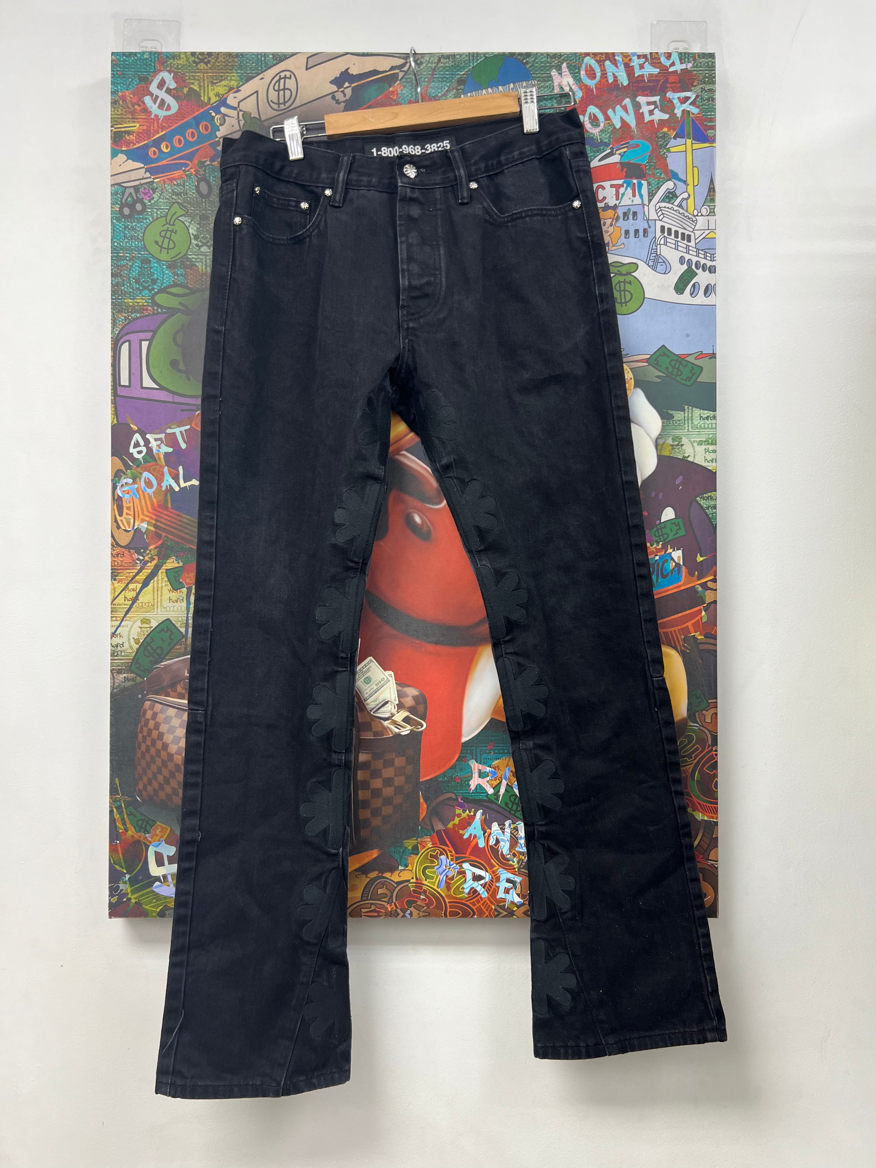 LOST SHDWS Black Tonal Jeans