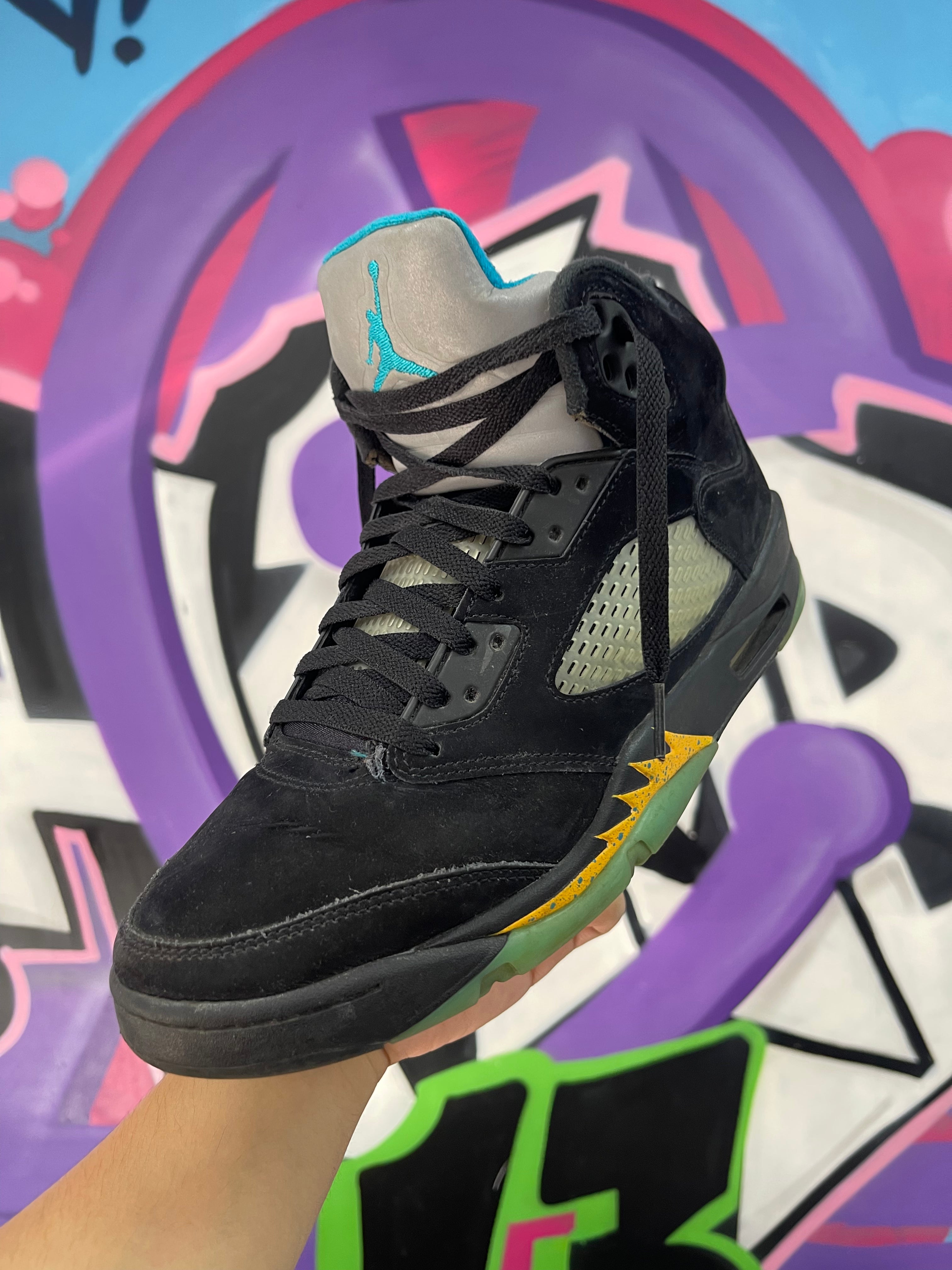 Jordan 5 Aqua Sneakers
