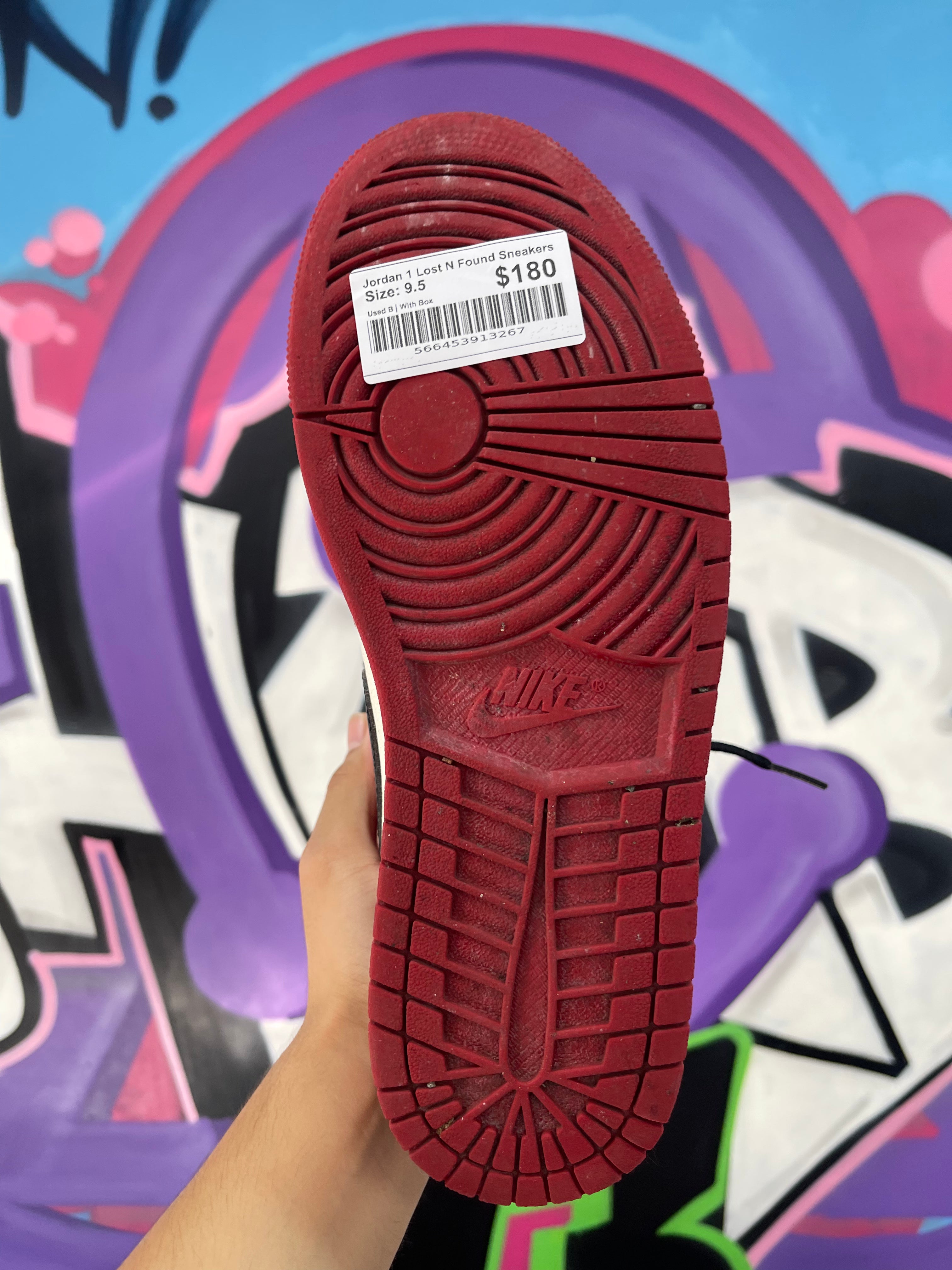 Jordan 1 Lost N Found Sneakers