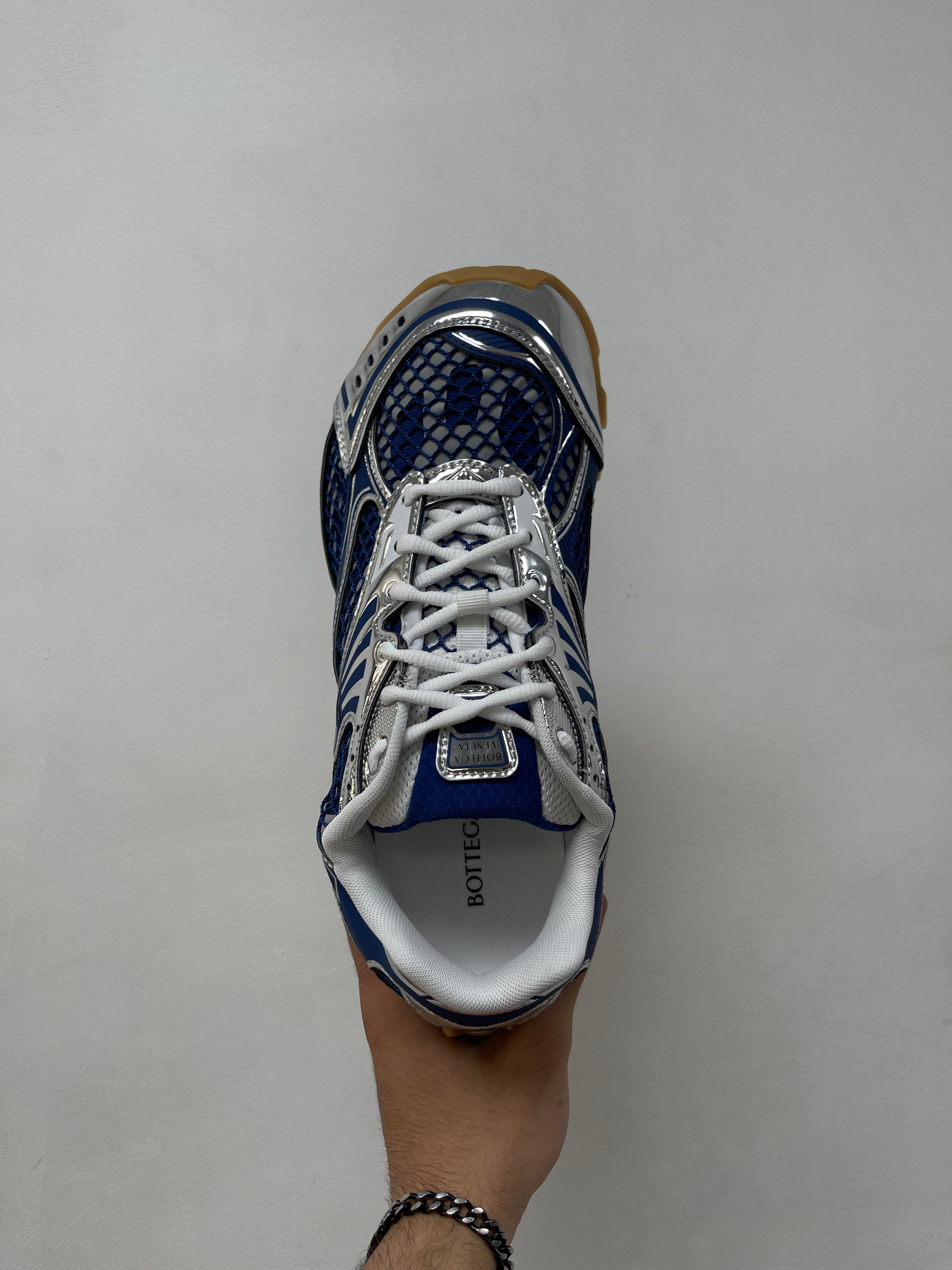 Bottega Veneta Blue Venezia Orbit Sneakers