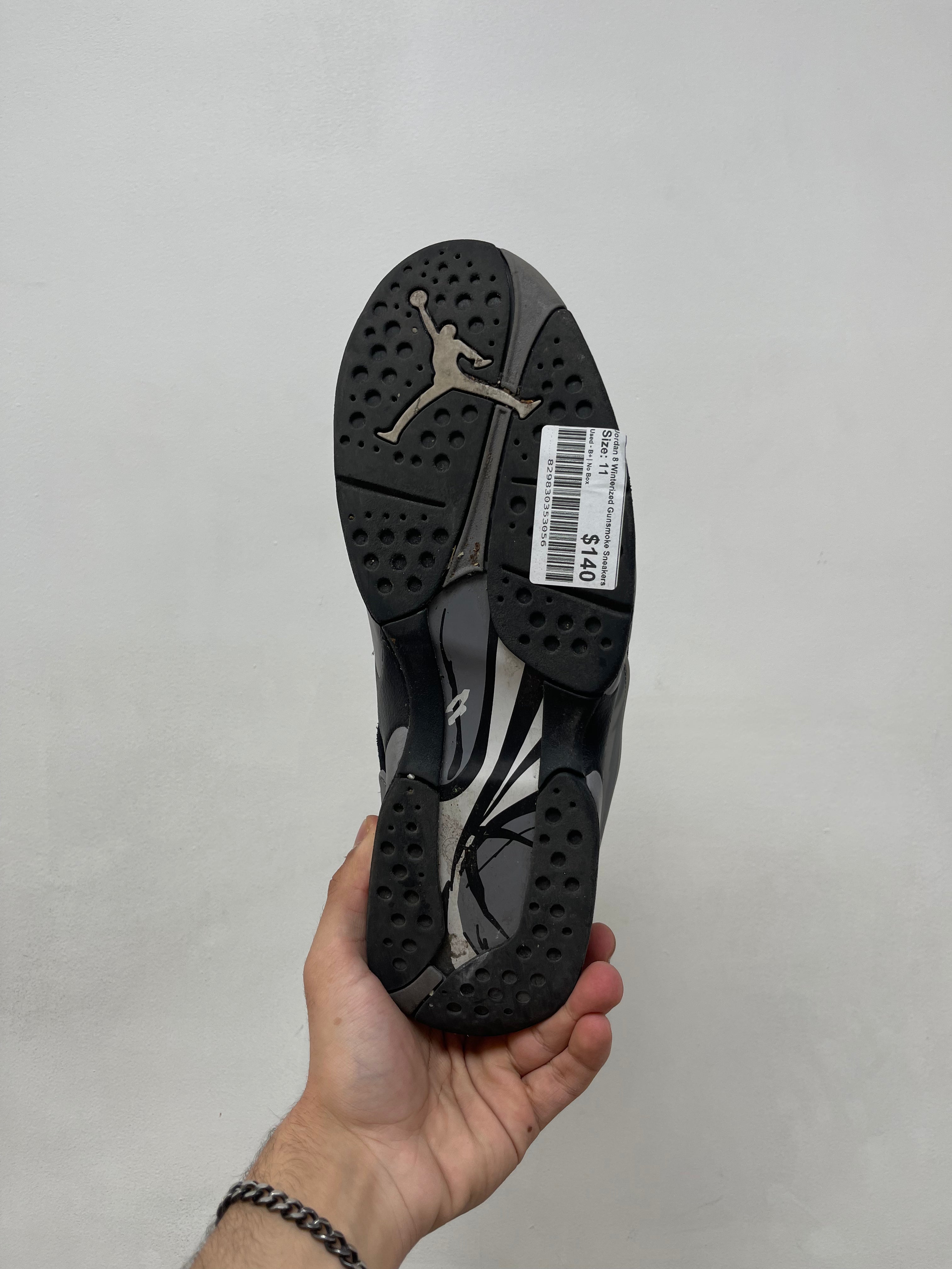 Jordan 8 Winterized Gunsmoke Sneakers