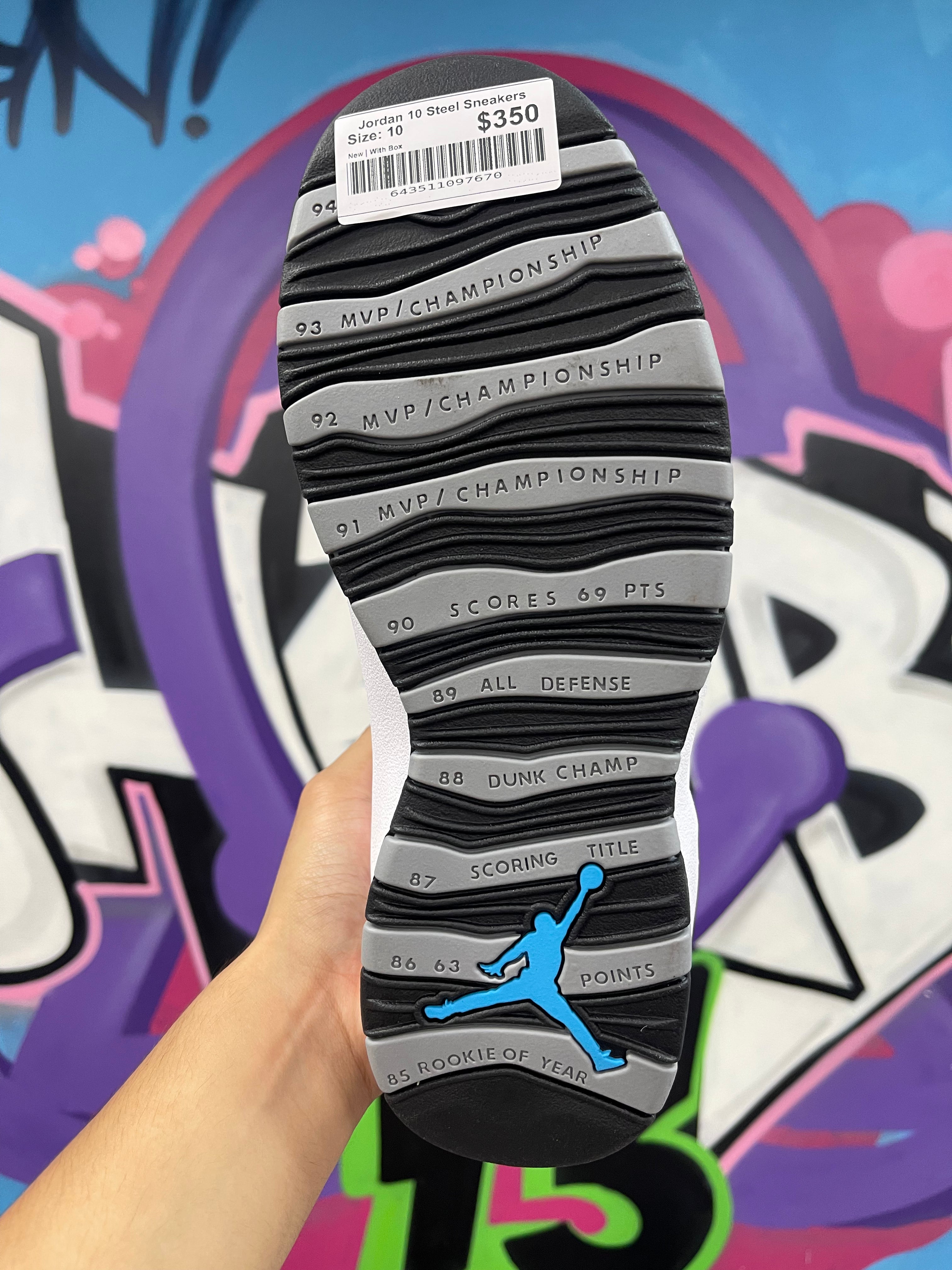 Jordan 10 Steel Sneakers