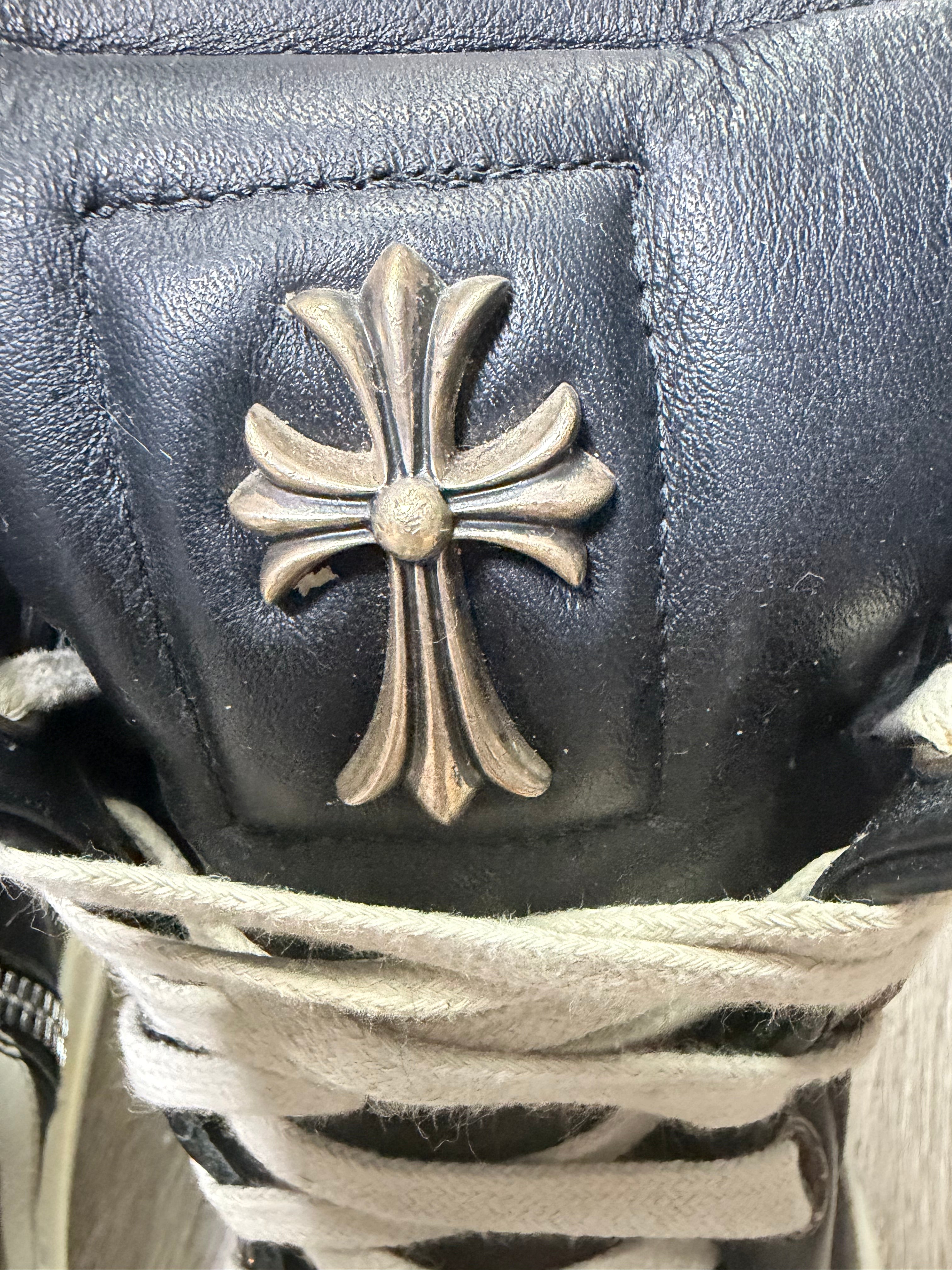 Chrome Hearts x Rick Owens Geobasket Sneakers