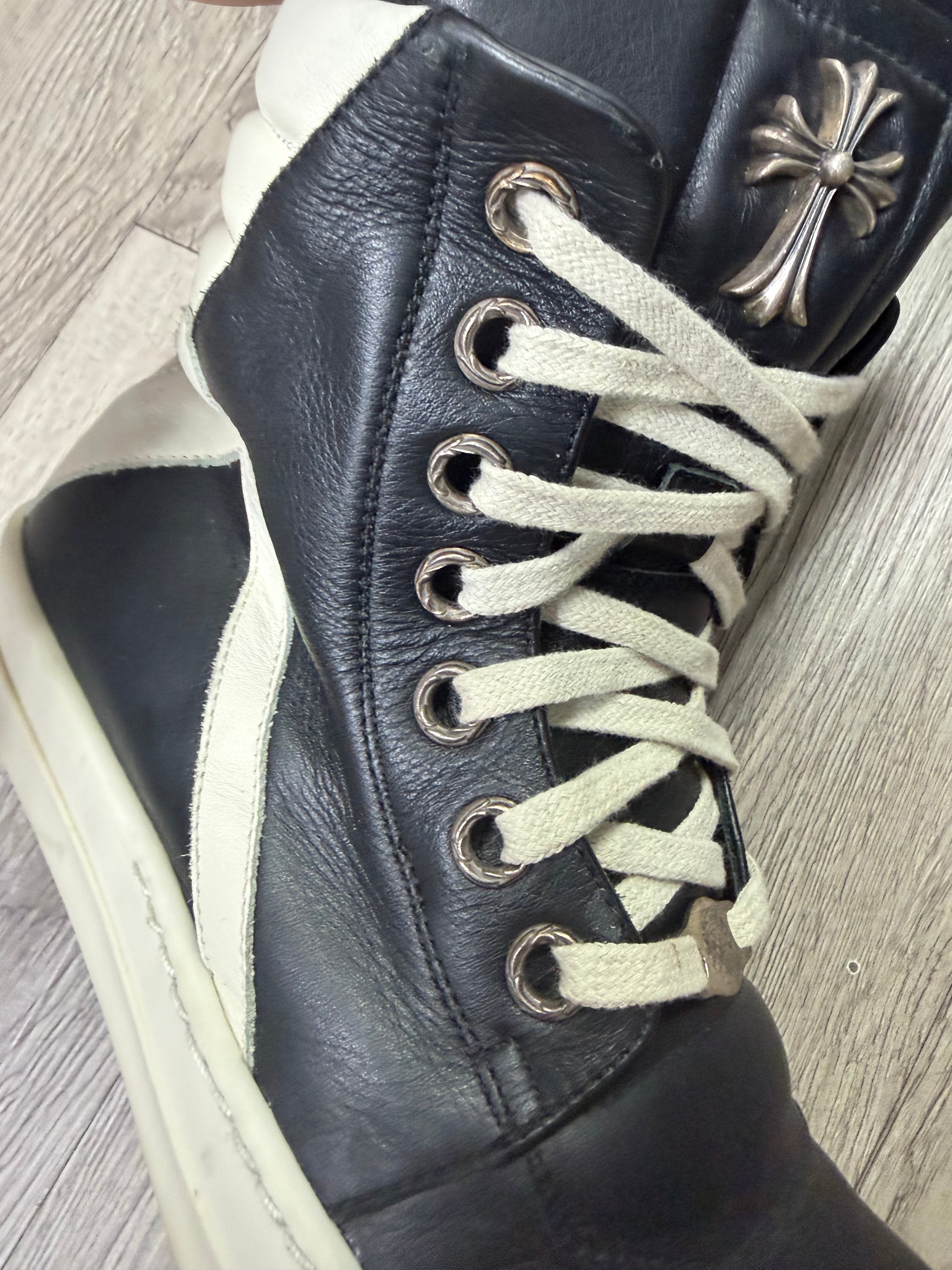 Chrome Hearts x Rick Owens Geobasket Sneakers