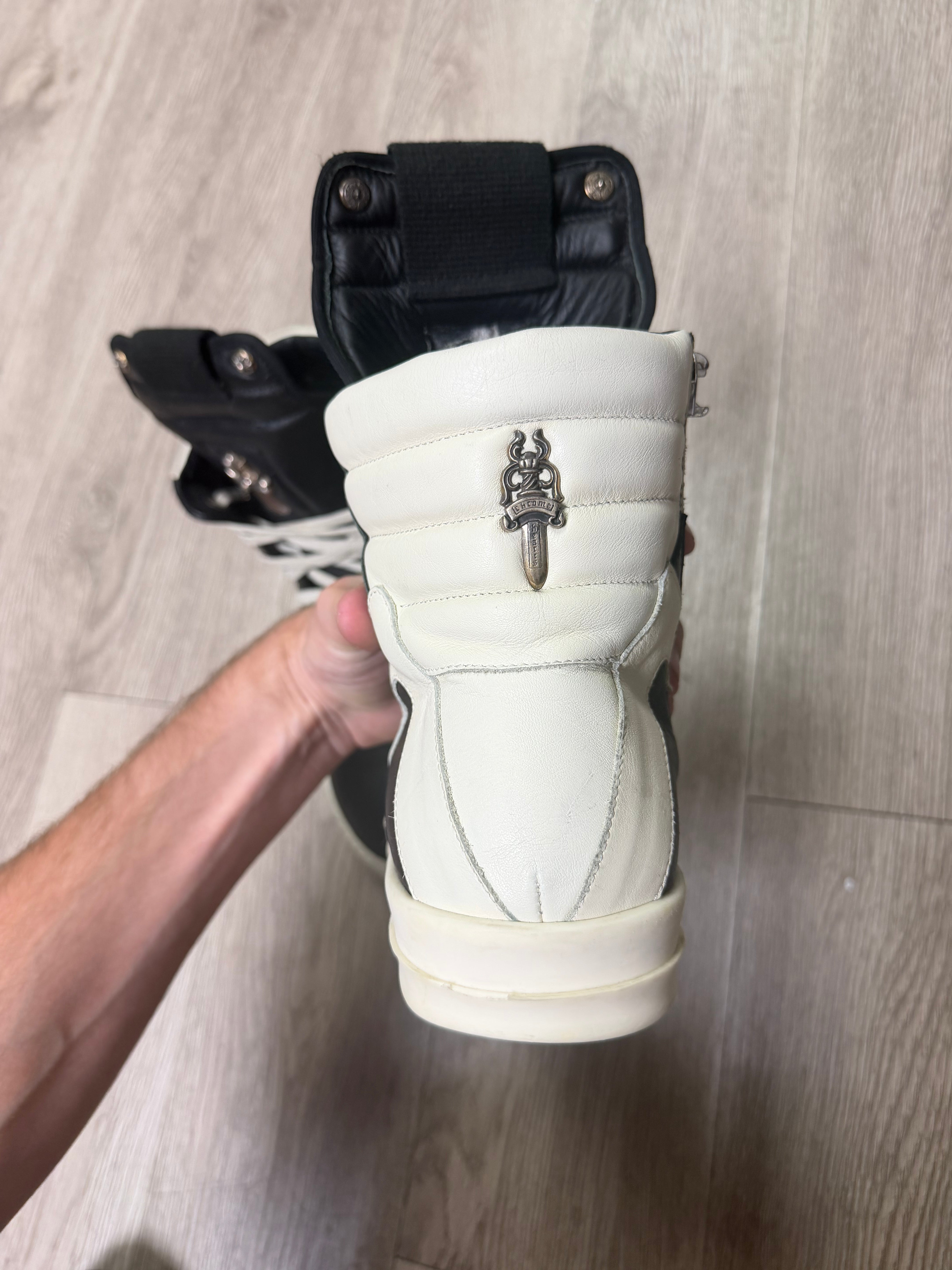 Chrome Hearts x Rick Owens Geobasket Sneakers