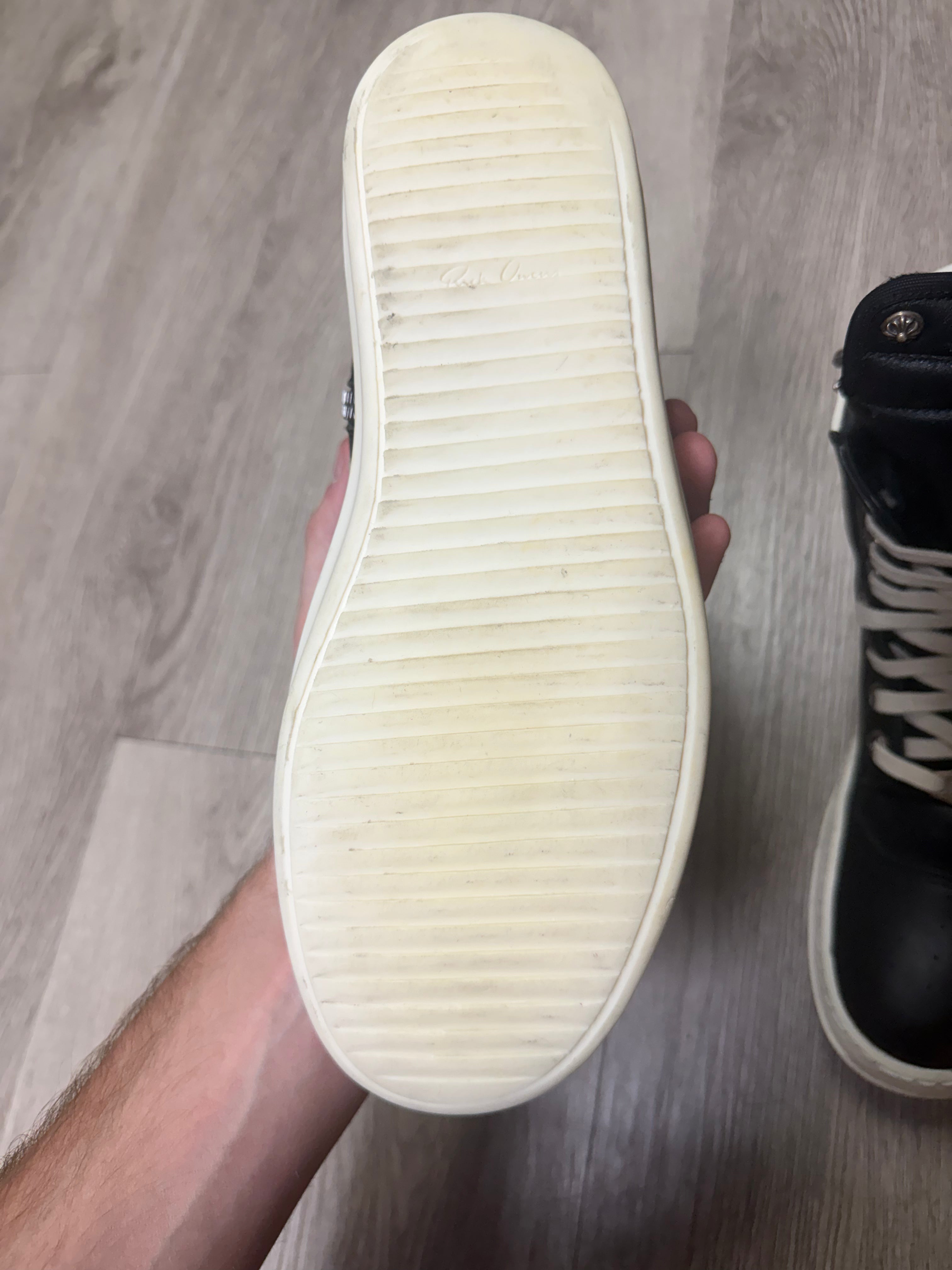 Chrome Hearts x Rick Owens Geobasket Sneakers