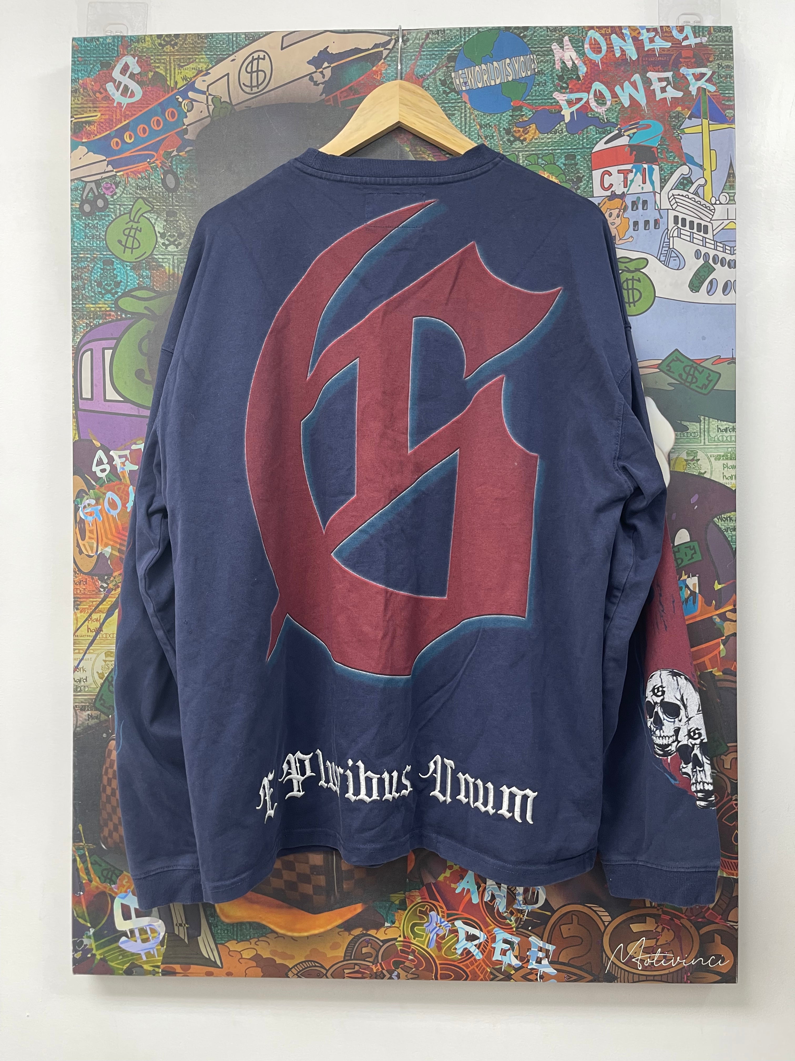 Godspeed Navy Checkmate Long Sleeve