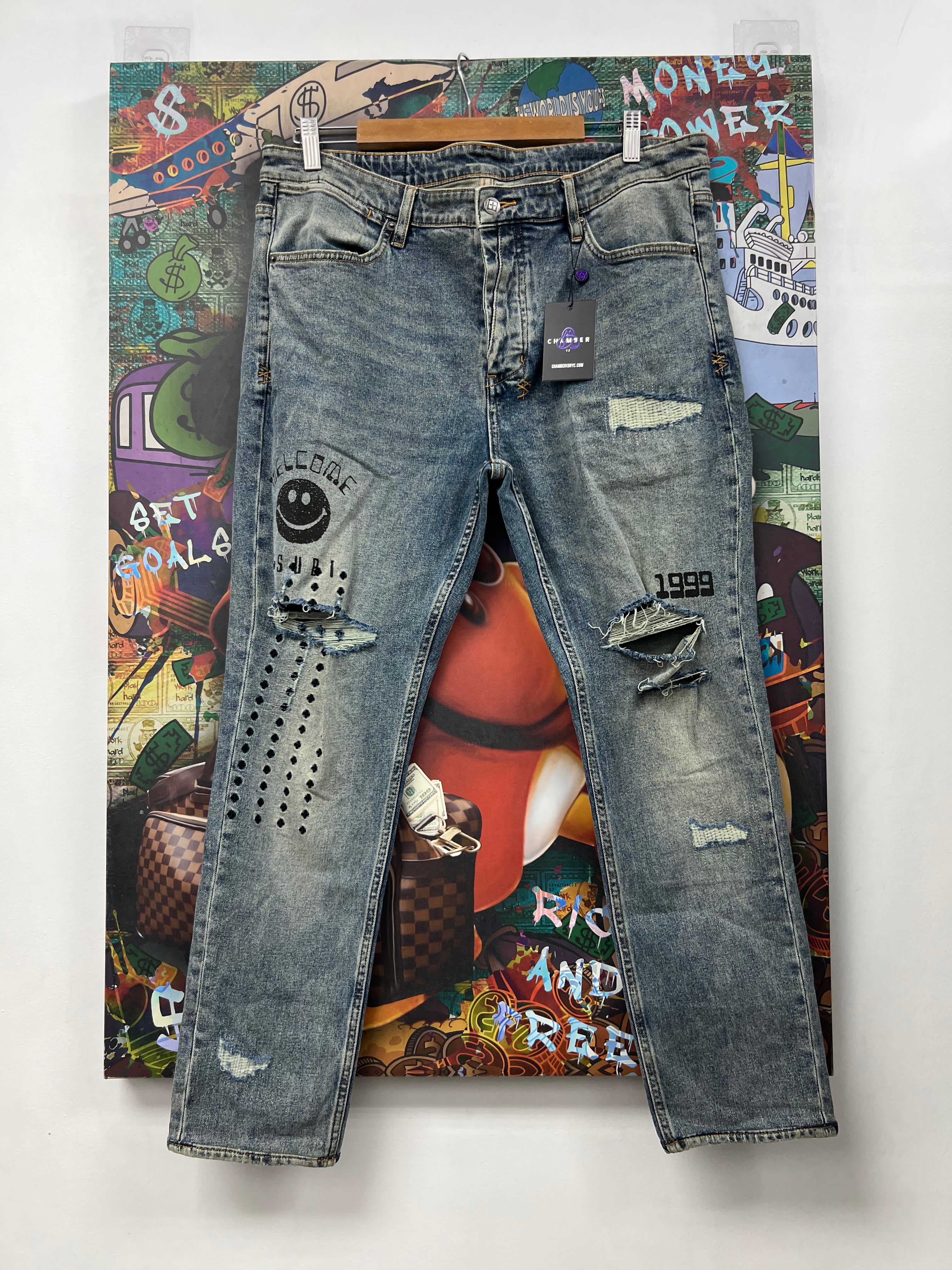 Ksubi Vintage Wash Comic Jeans