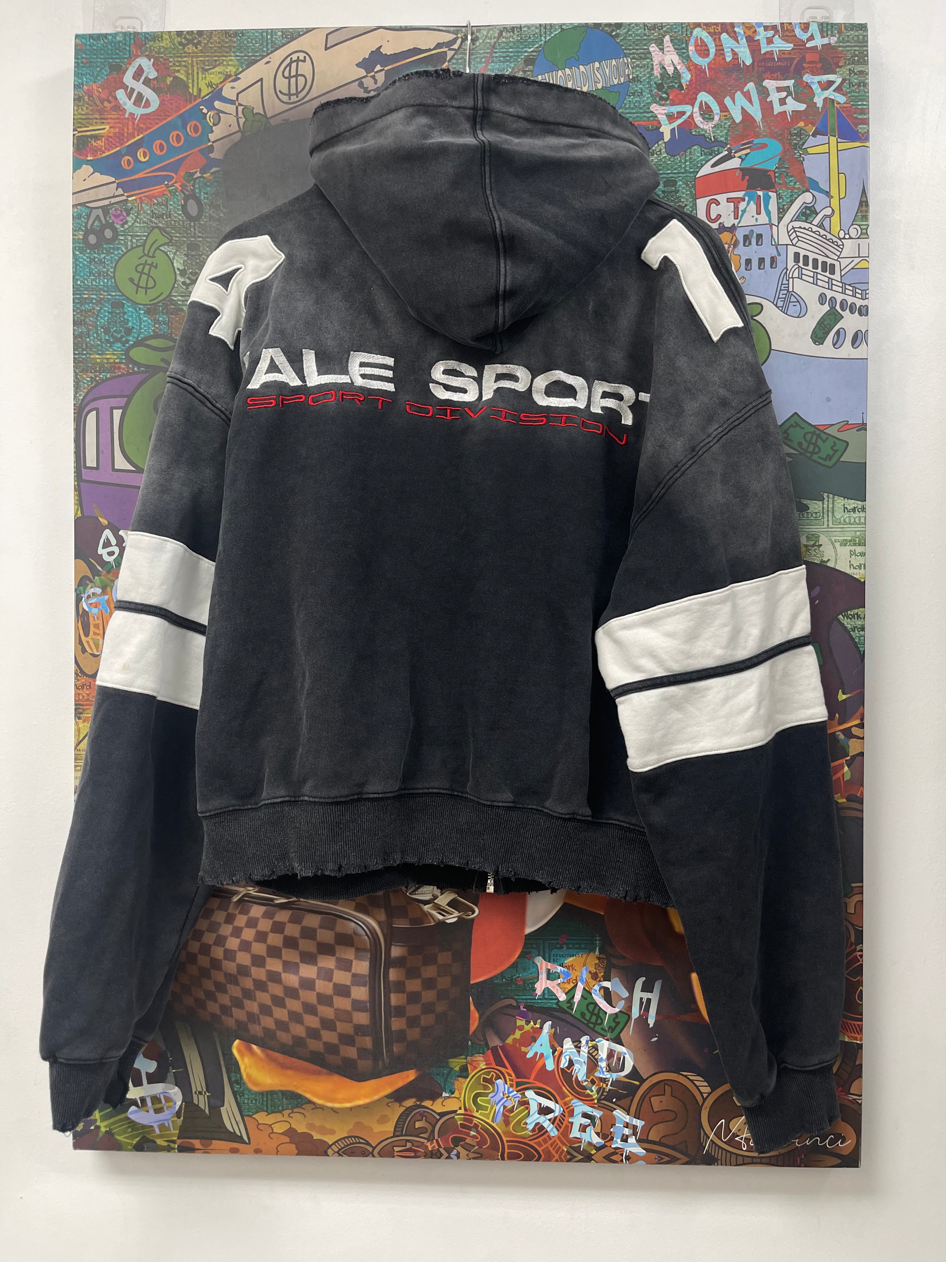 Vale Black Wash 14 Zip Up