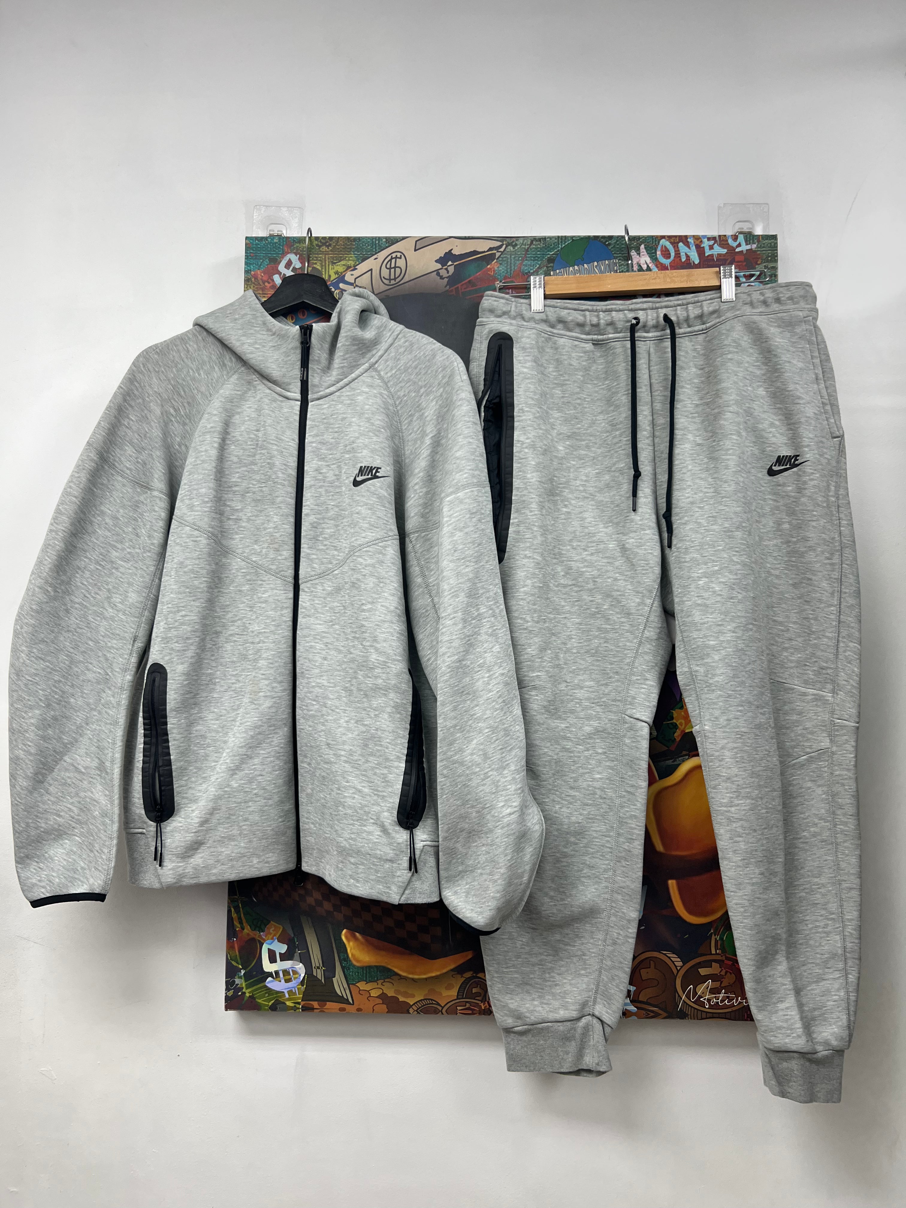 Nike Grey Tech Sweatsuit