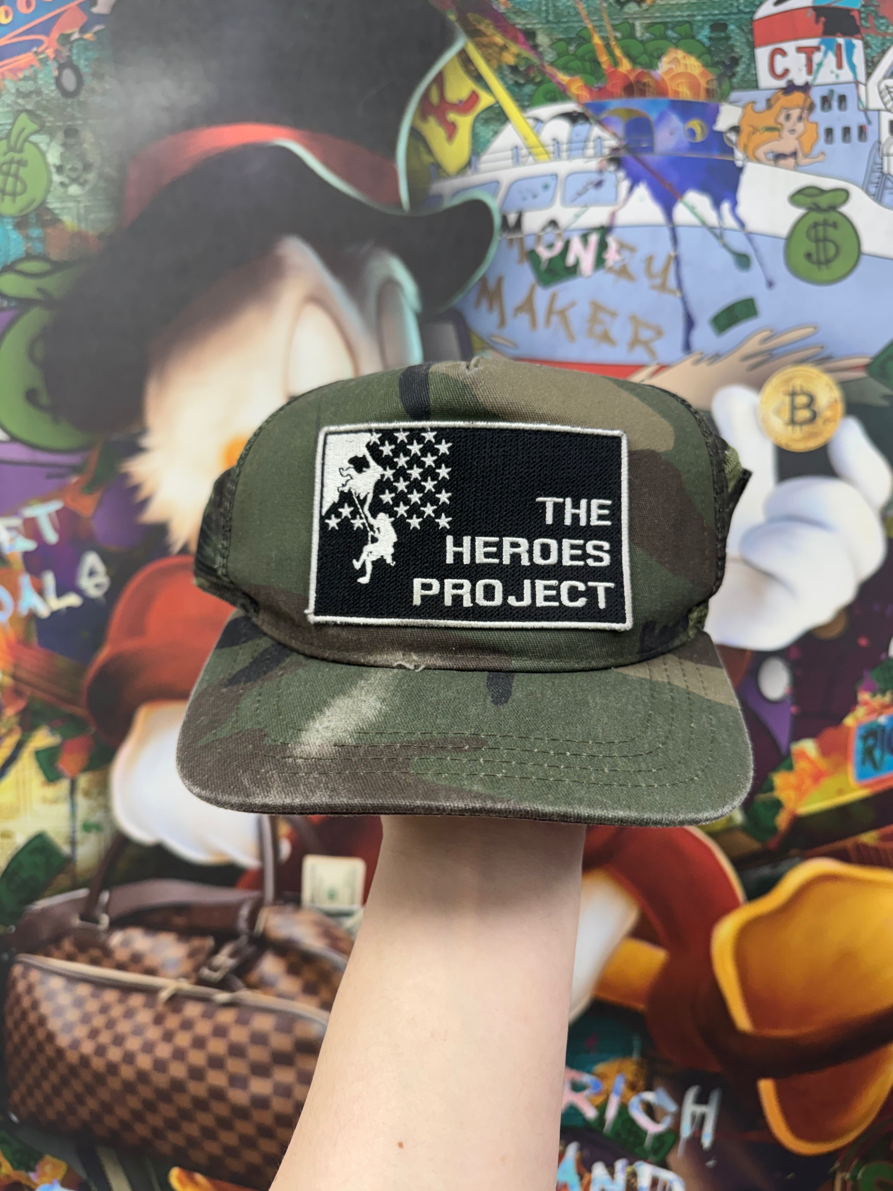 Chrome Hearts The Heroes Project Camo Hat