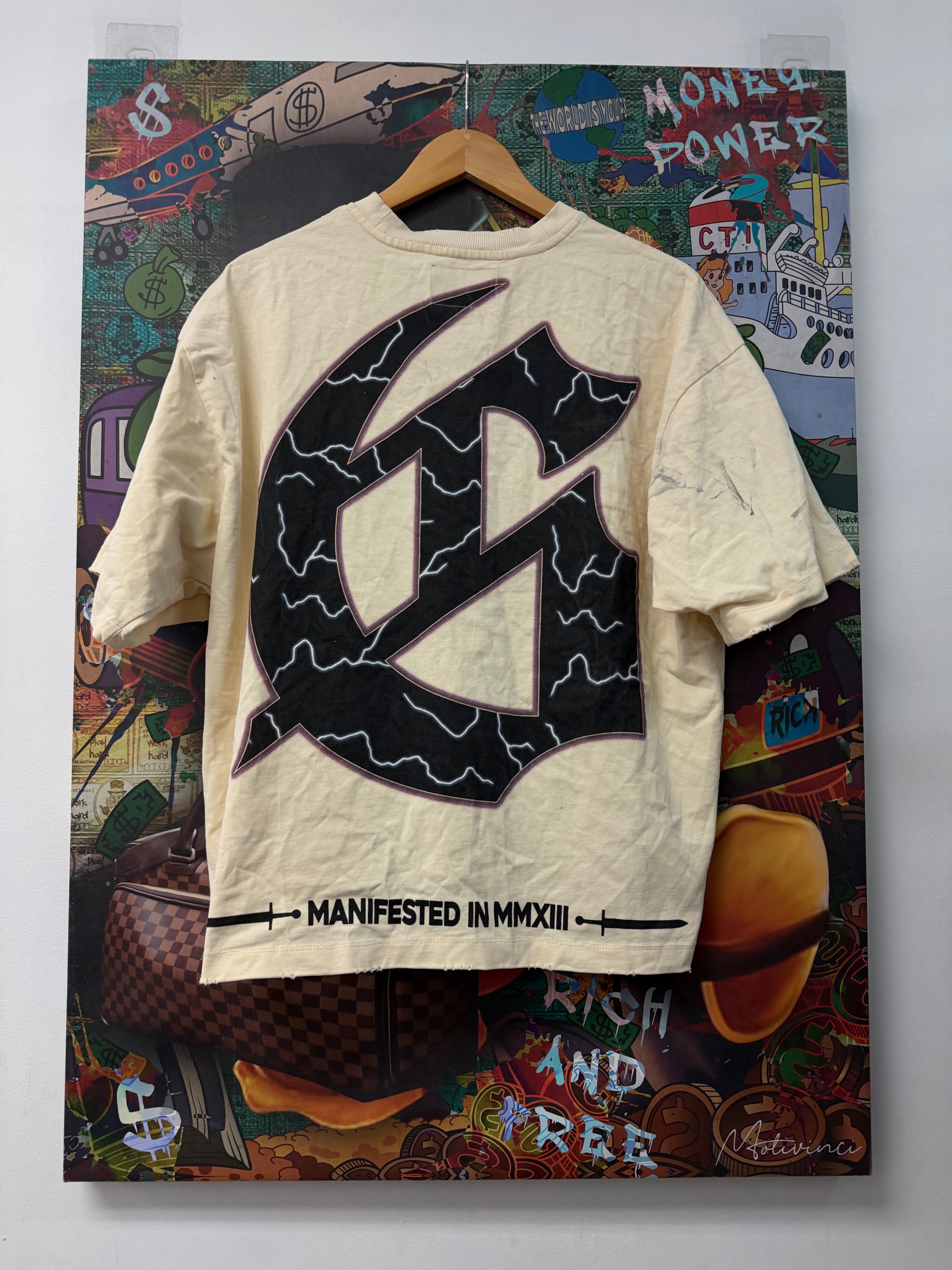 Godspeed Cream BMX Tee