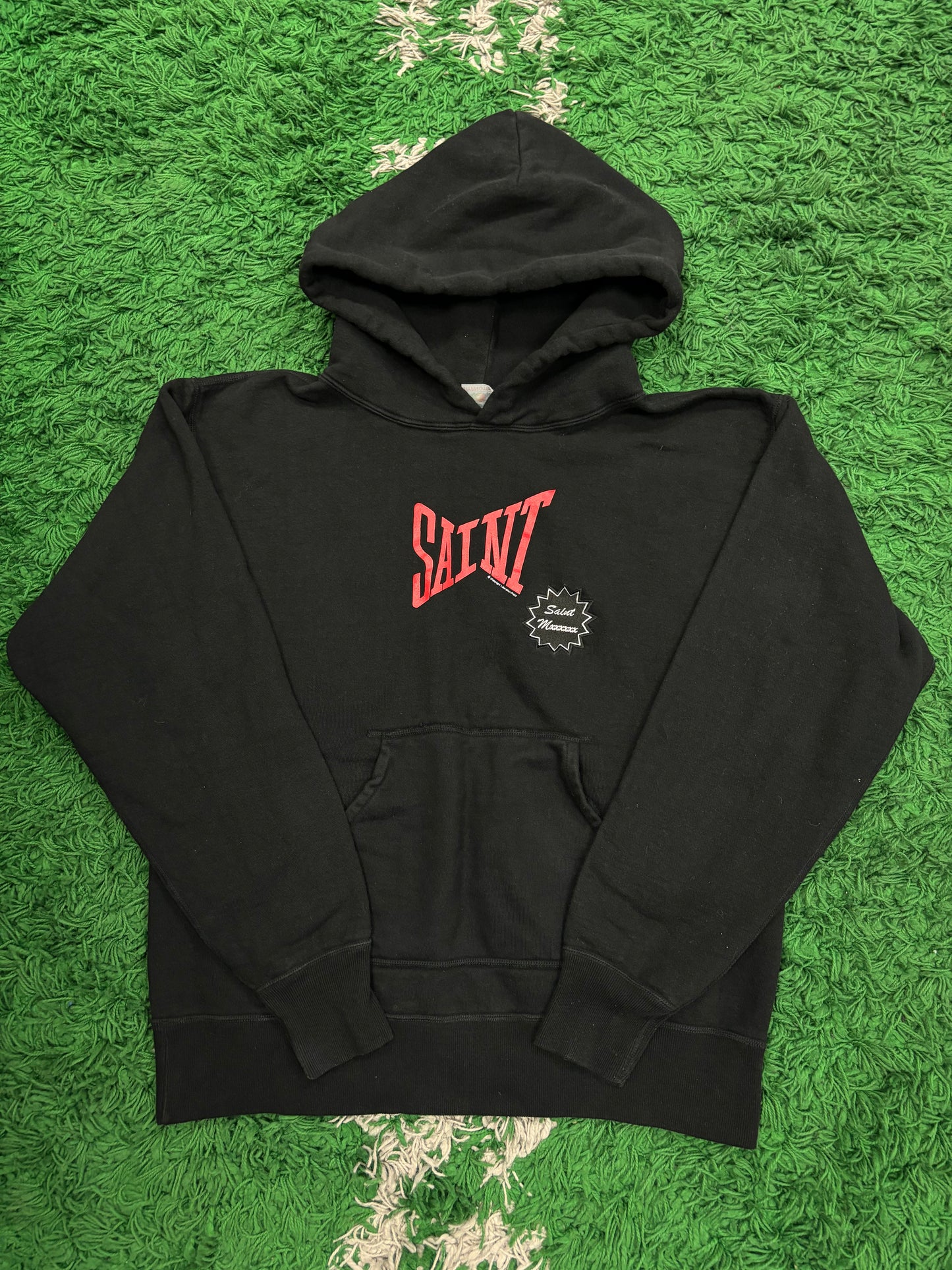 Saint MX6 Hoodie Black Red size:Medium Used