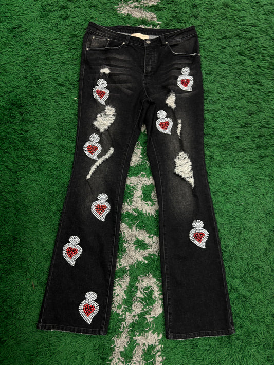 When Smoke Clears Jeans Black size:36 New