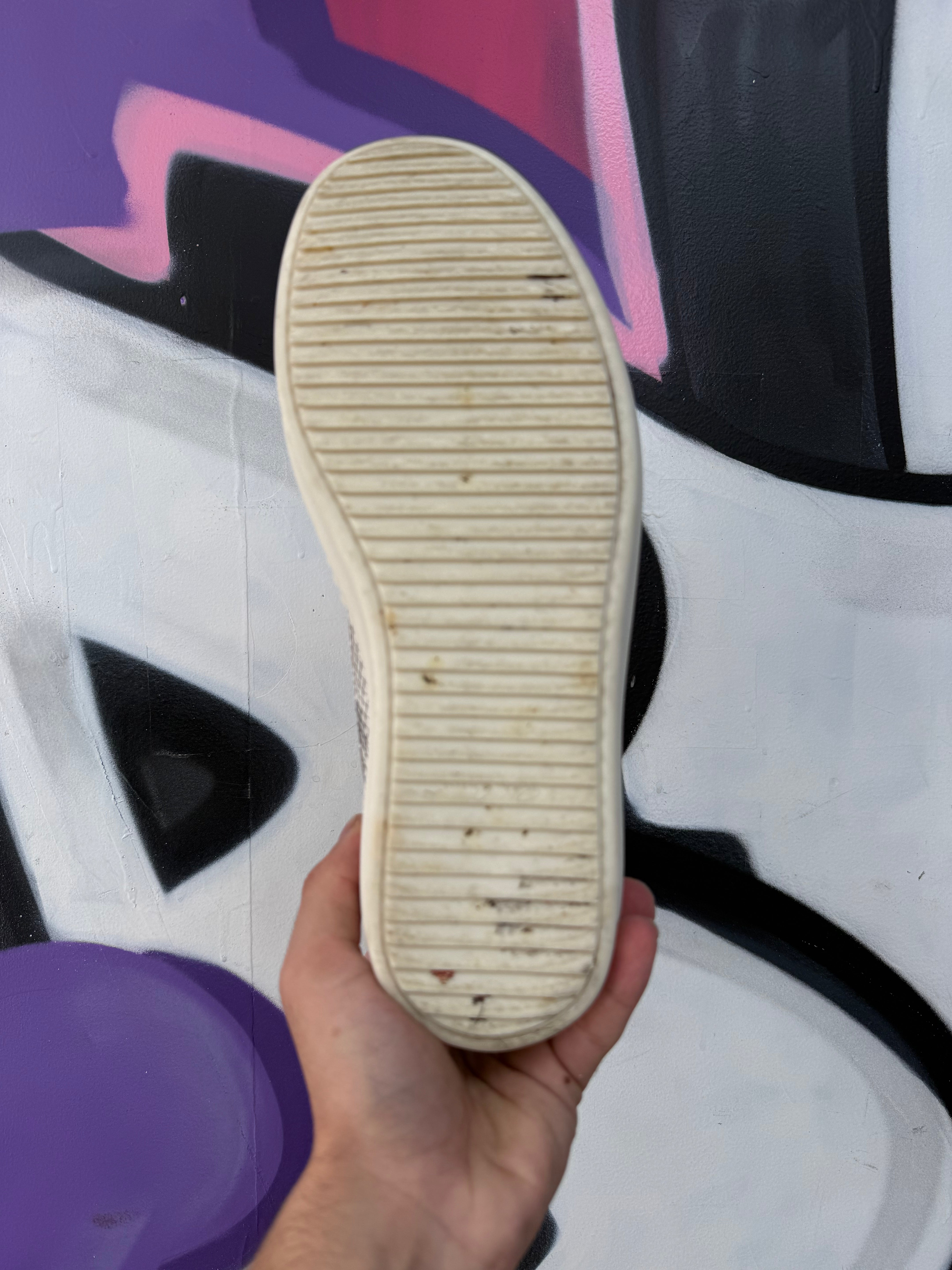 Rick Owens Snakeskin 'Mainline' Vintage Low Sneakers