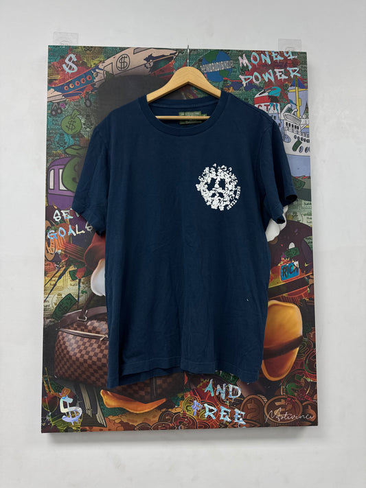 Denim Tears Tee Navy University Used XL