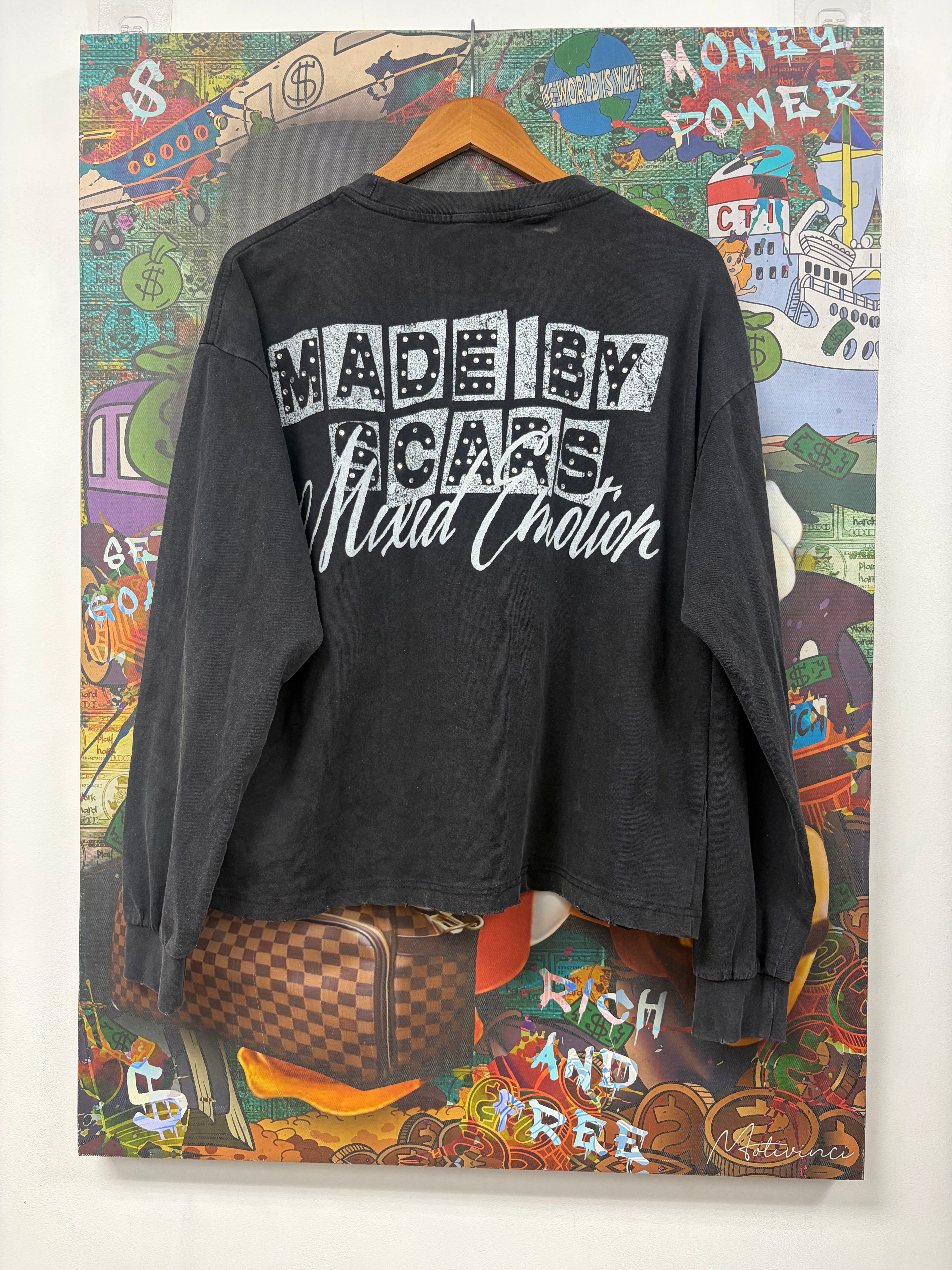 Mixed Emotions Cherub Rhinestone Long Sleeve