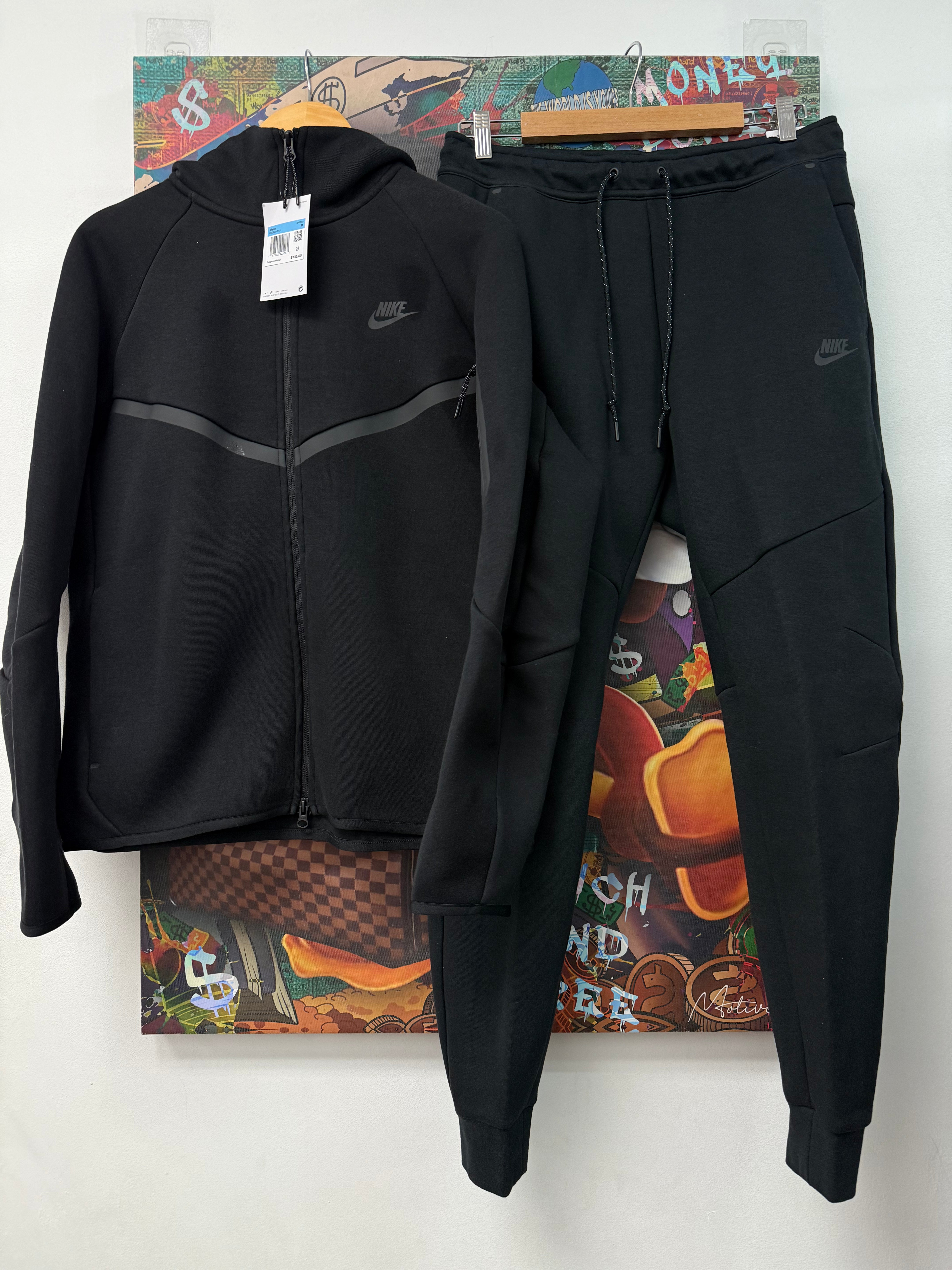 Nike Black Tech Sweatsuit