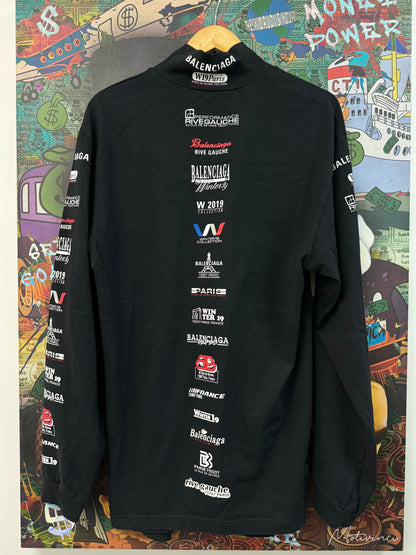 Balenciaga All Over Long Sleeve