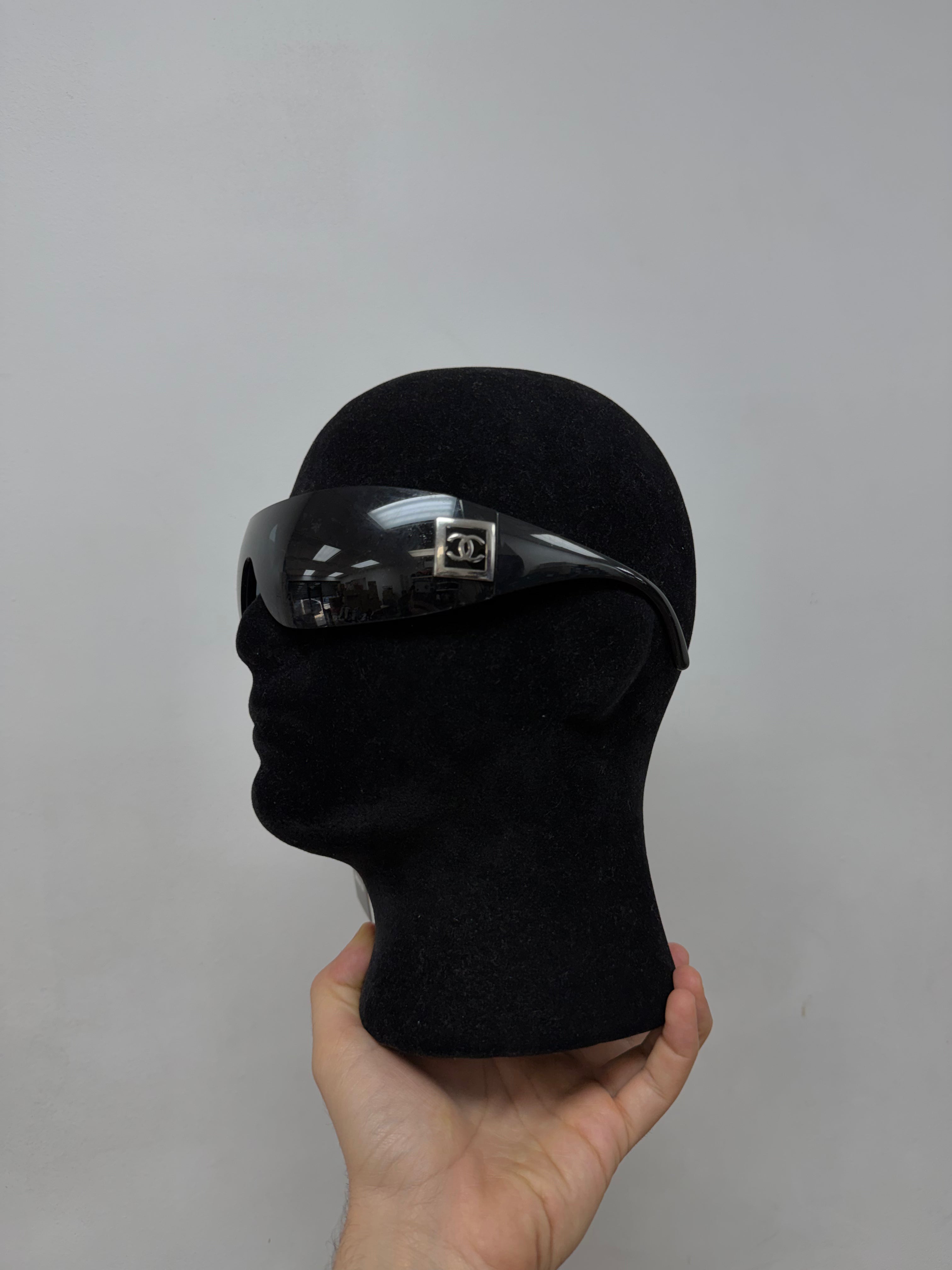 Chanel Black Silver 5085 Sunglasses
