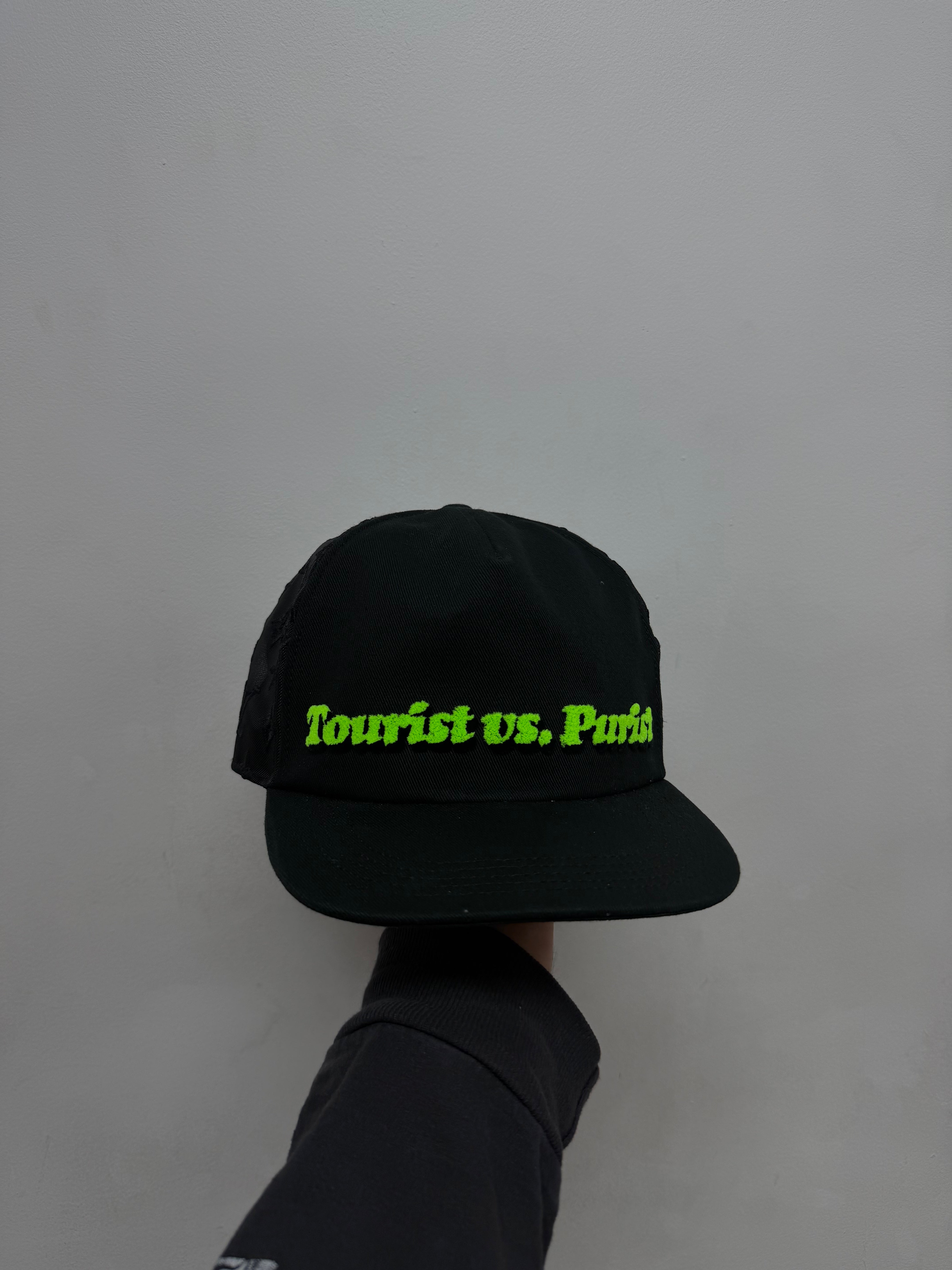 Louis Vuitton Black Monogram Tourist vs Purist Hat