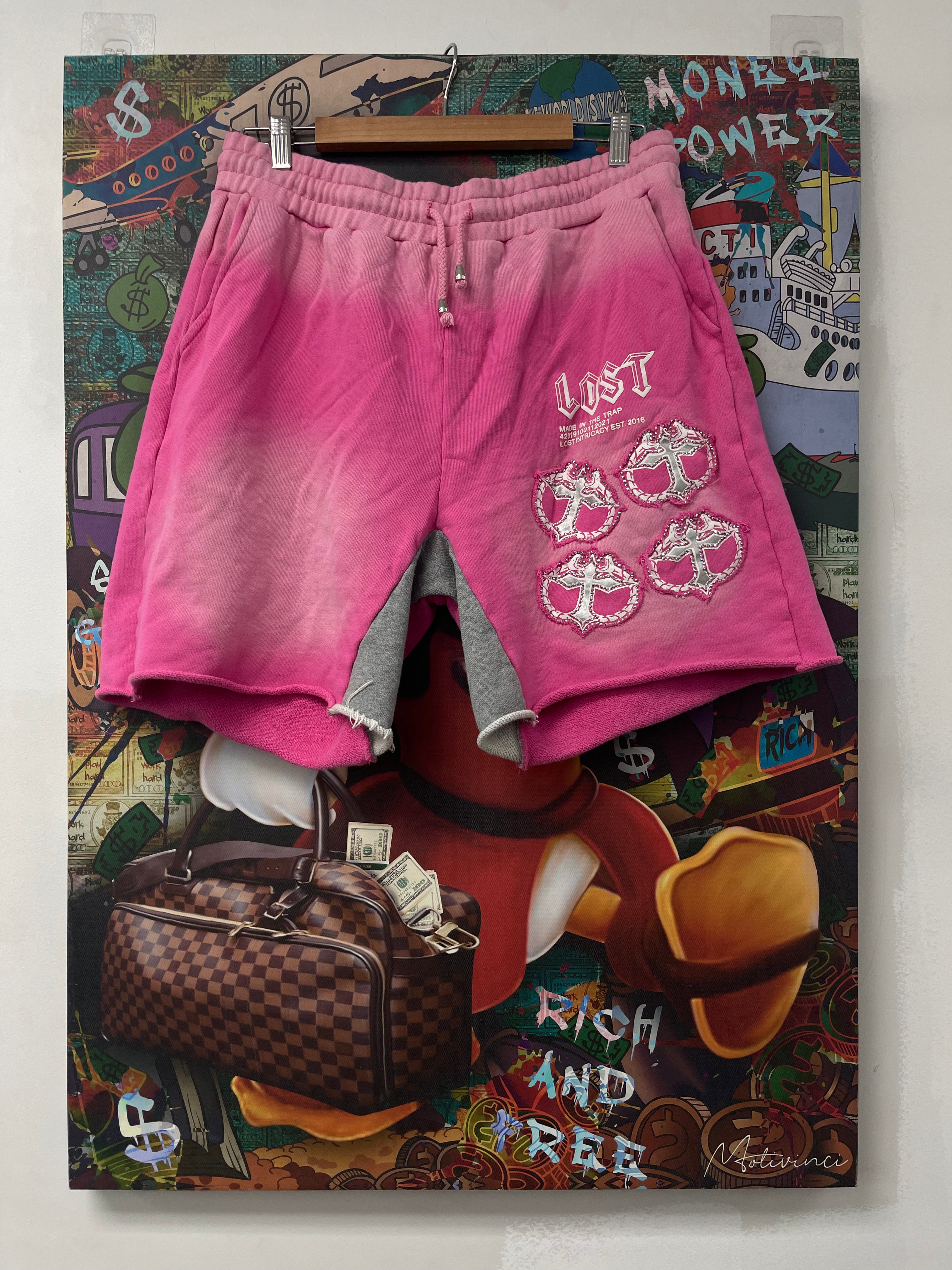 LOST MITT Shorts Pink Used XL