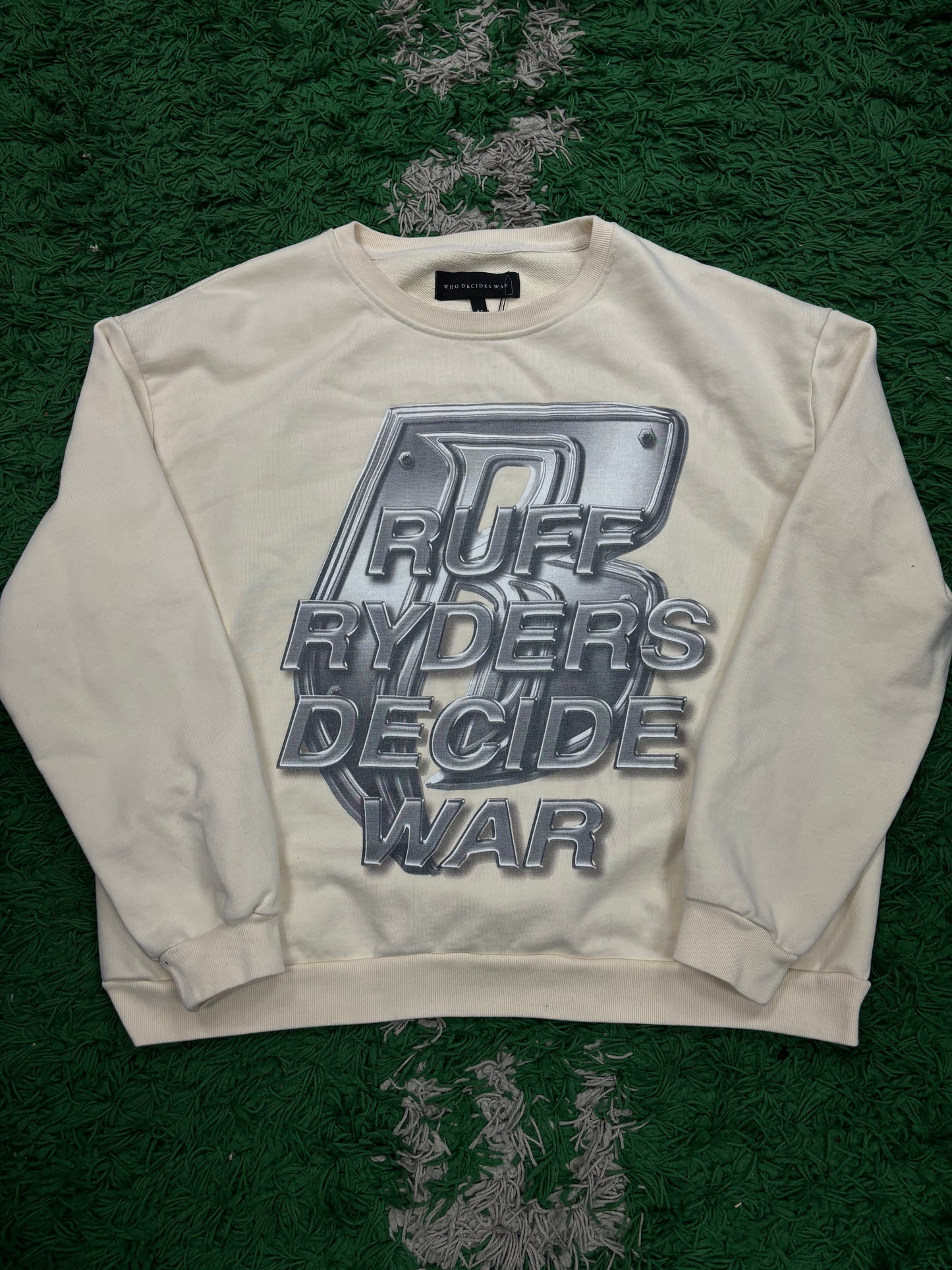 WDW Cream Ruff Ryder Crewneck USED Medium