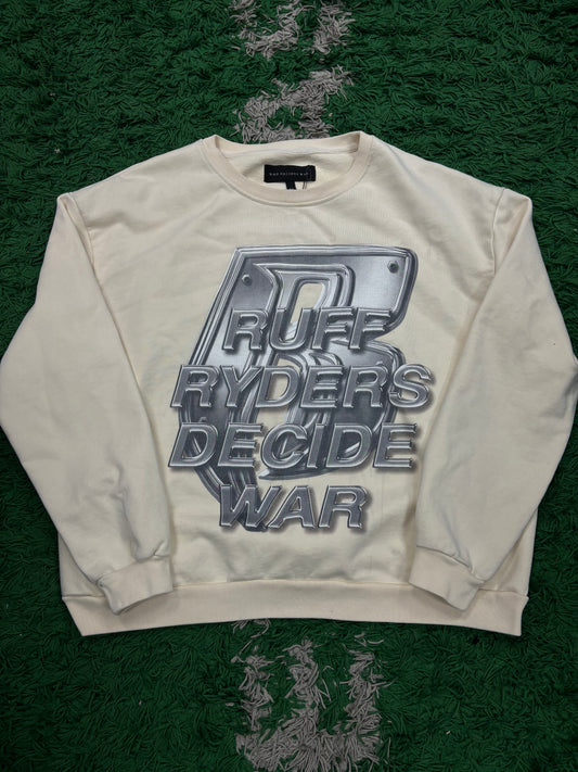 WDW Cream Ruff Ryder Crewneck USED Medium