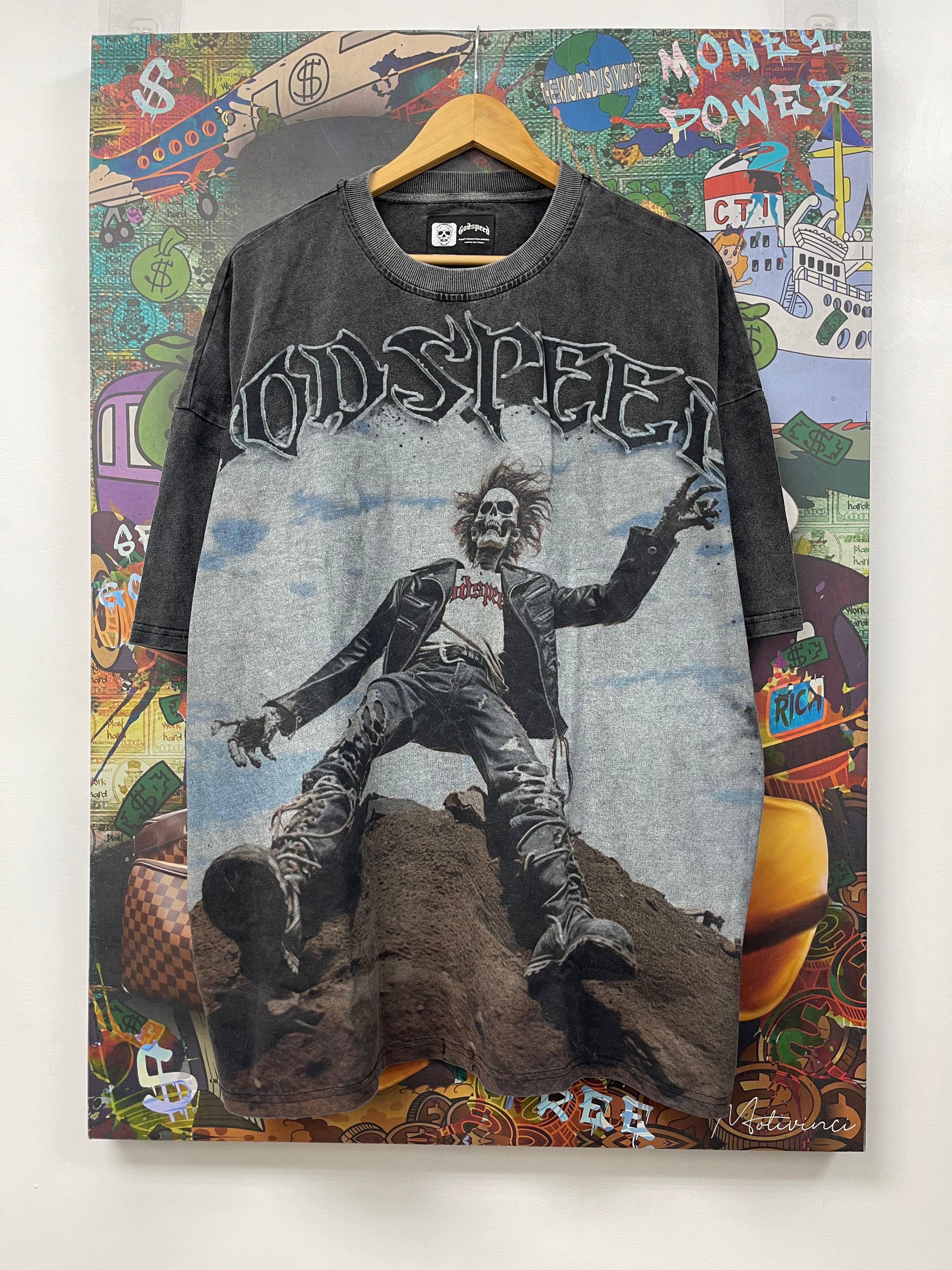 Godspeed Black Wash Rocker Tee