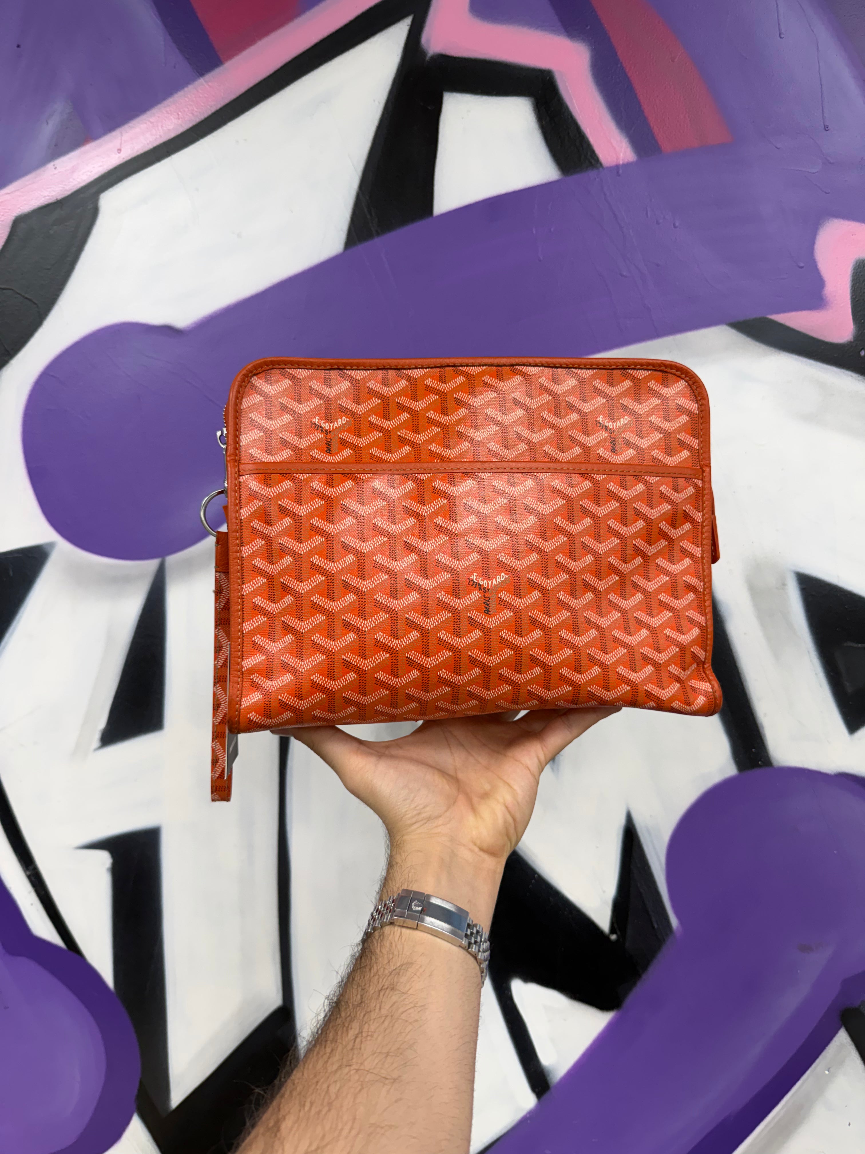 Goyard Orange Jouvence (With Lanyard) Bag