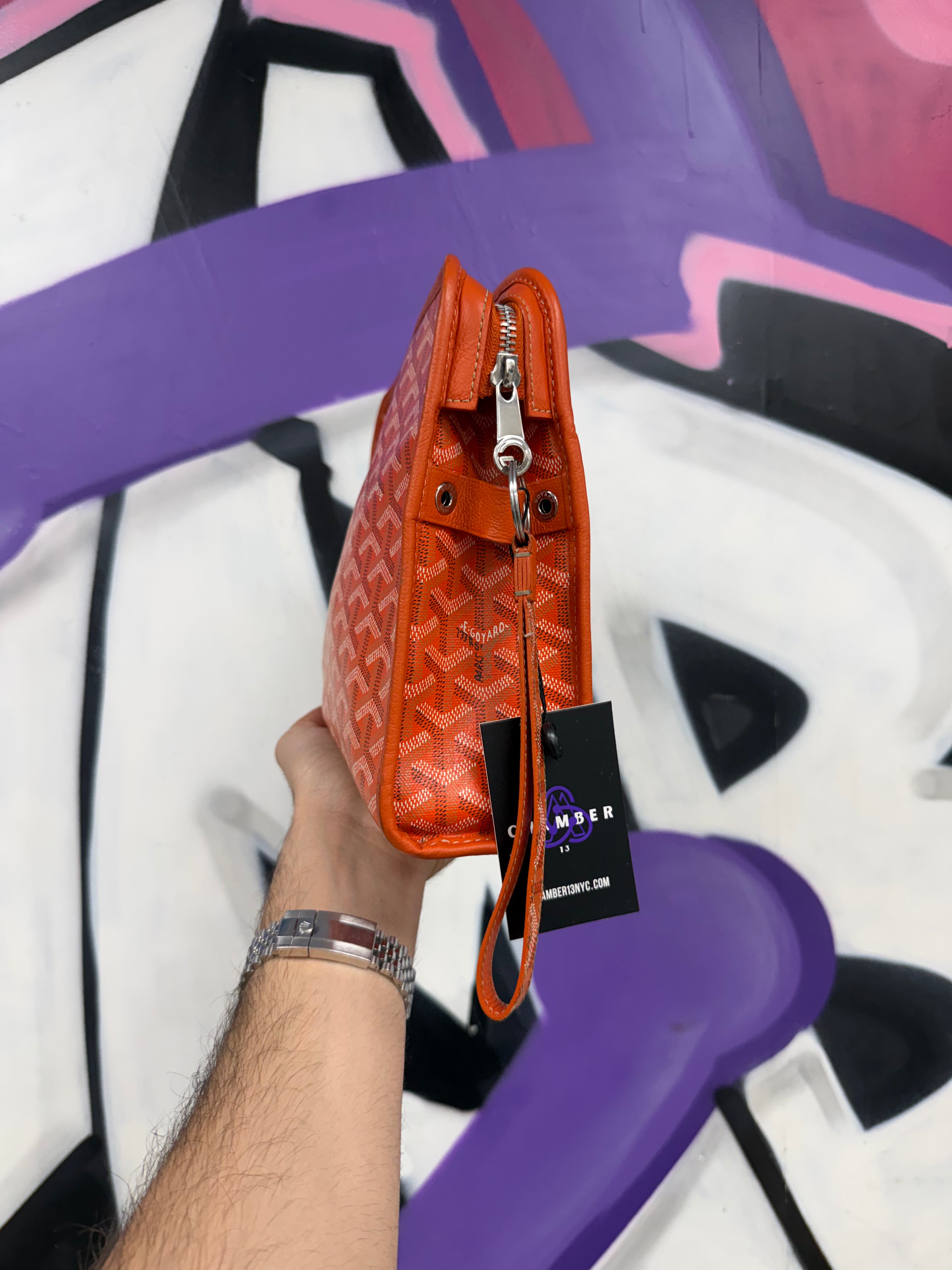 Goyard Orange Jouvence (With Lanyard) Bag