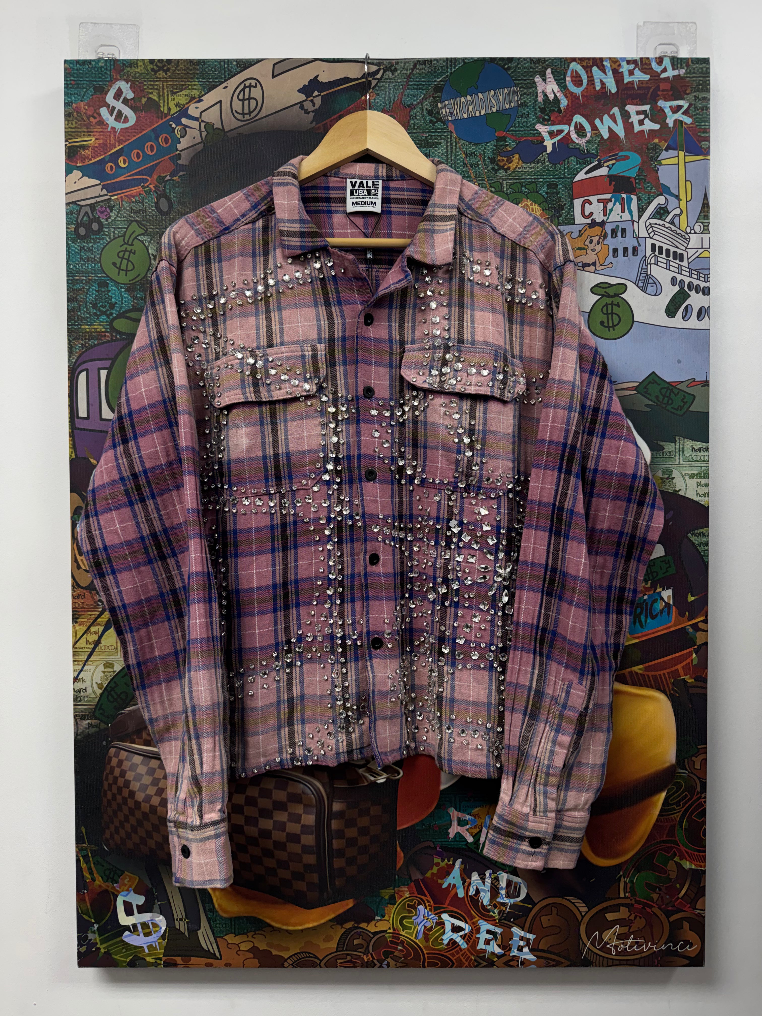 Vale Piggy Bank Flannel