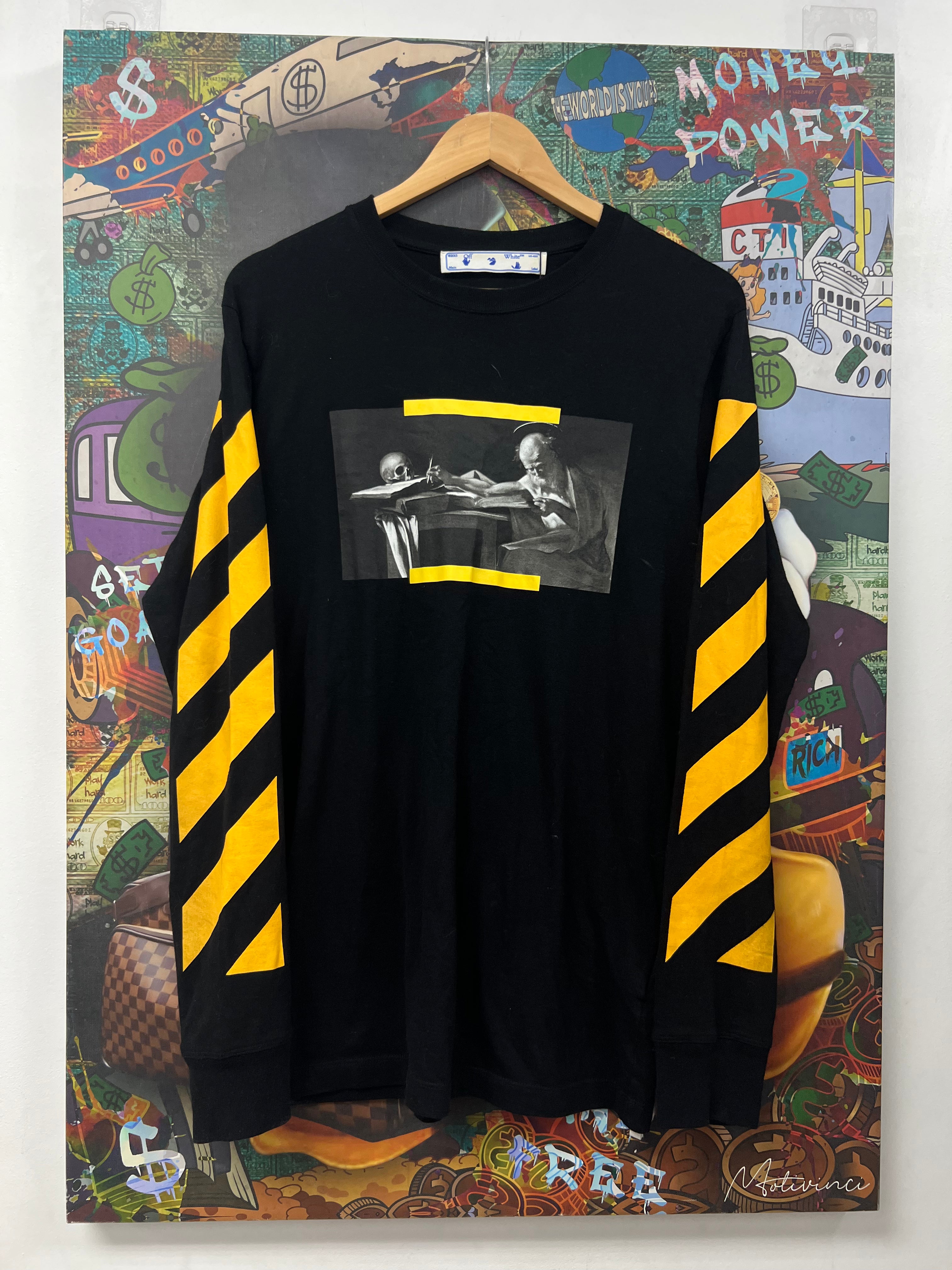 Off White Black Yellow Caravaggio Long Sleeve