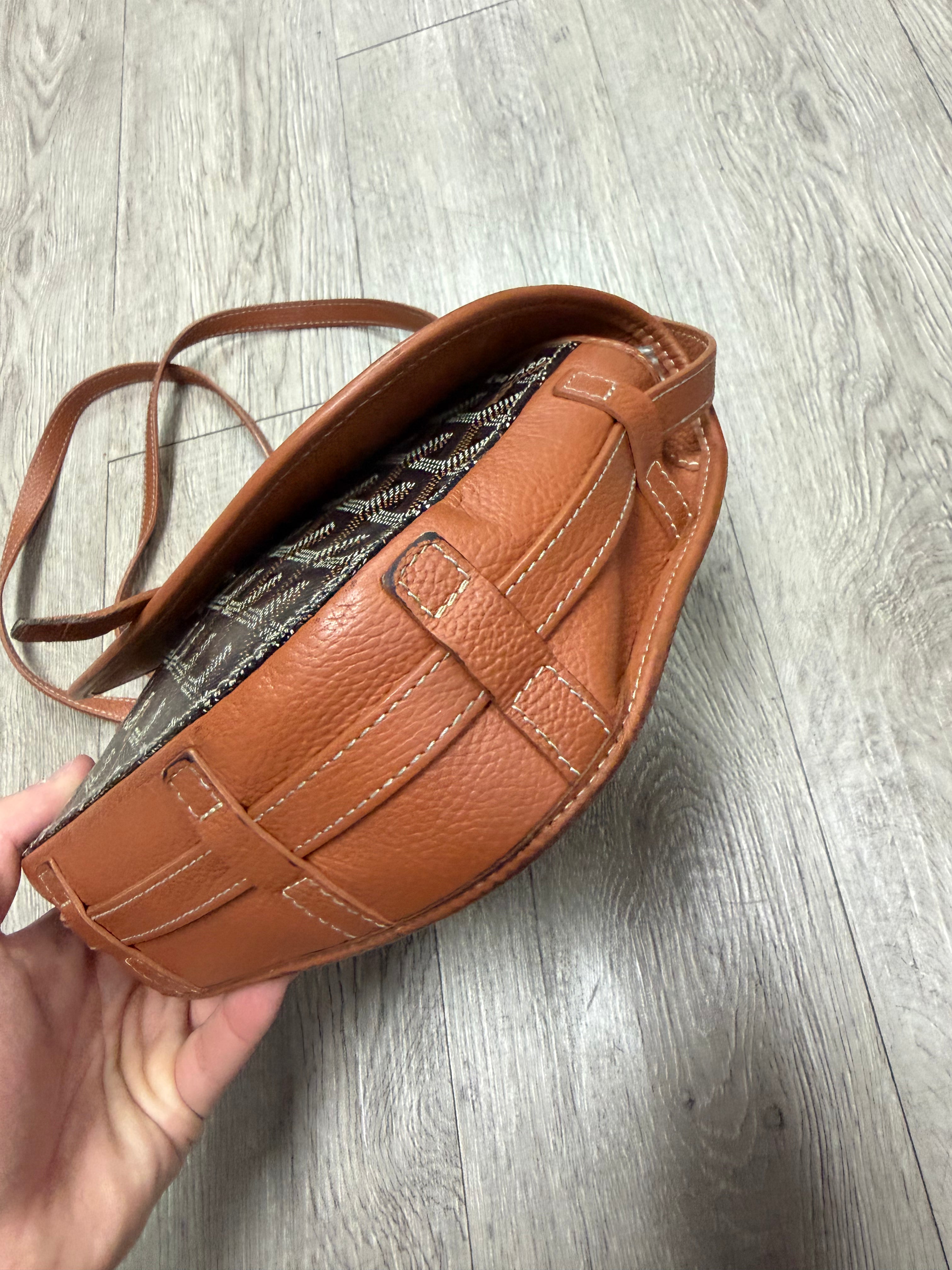 Goyard Brown Belvedere Bag