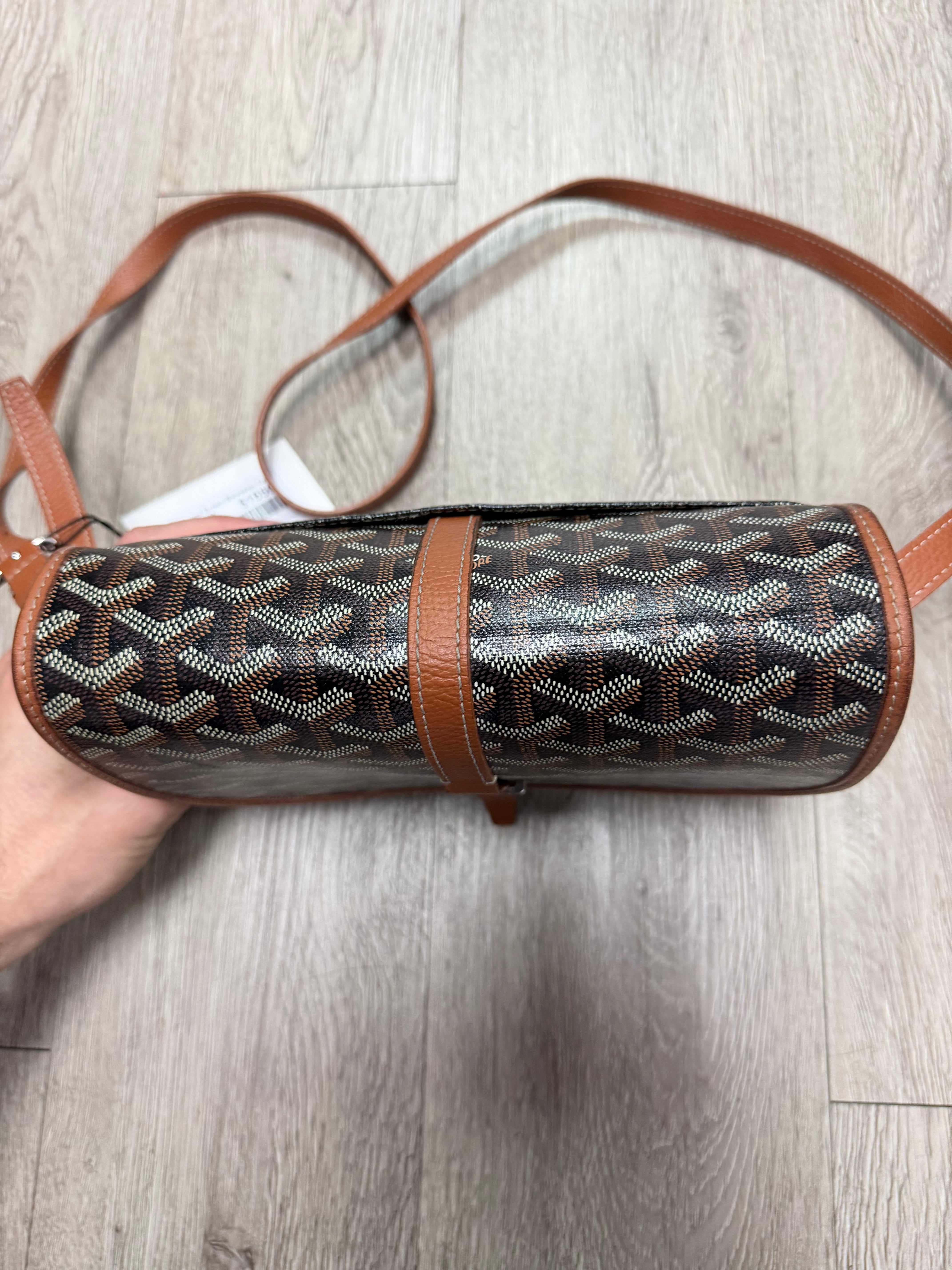 Goyard Brown Belvedere Bag