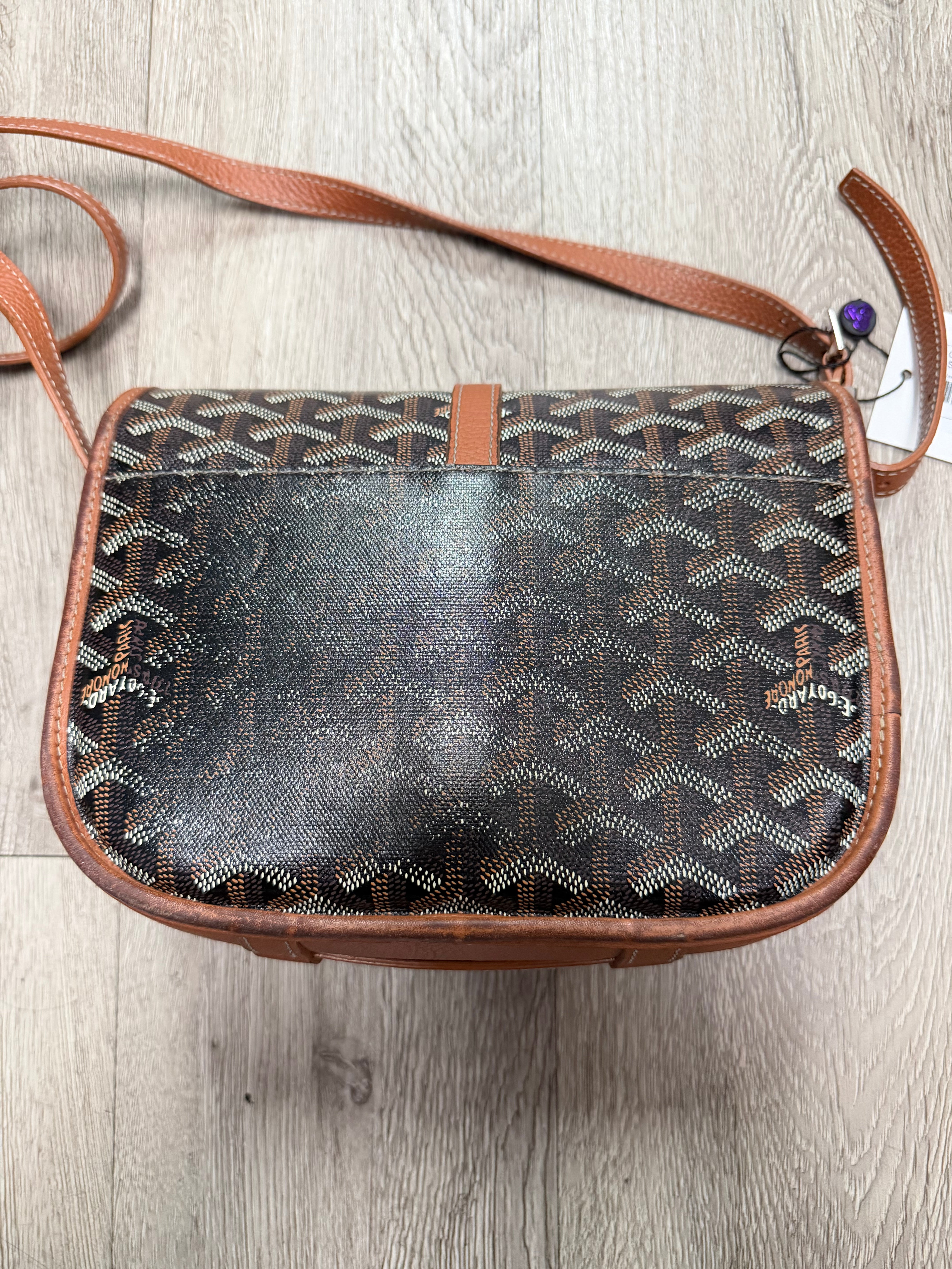 Goyard Brown Belvedere Bag