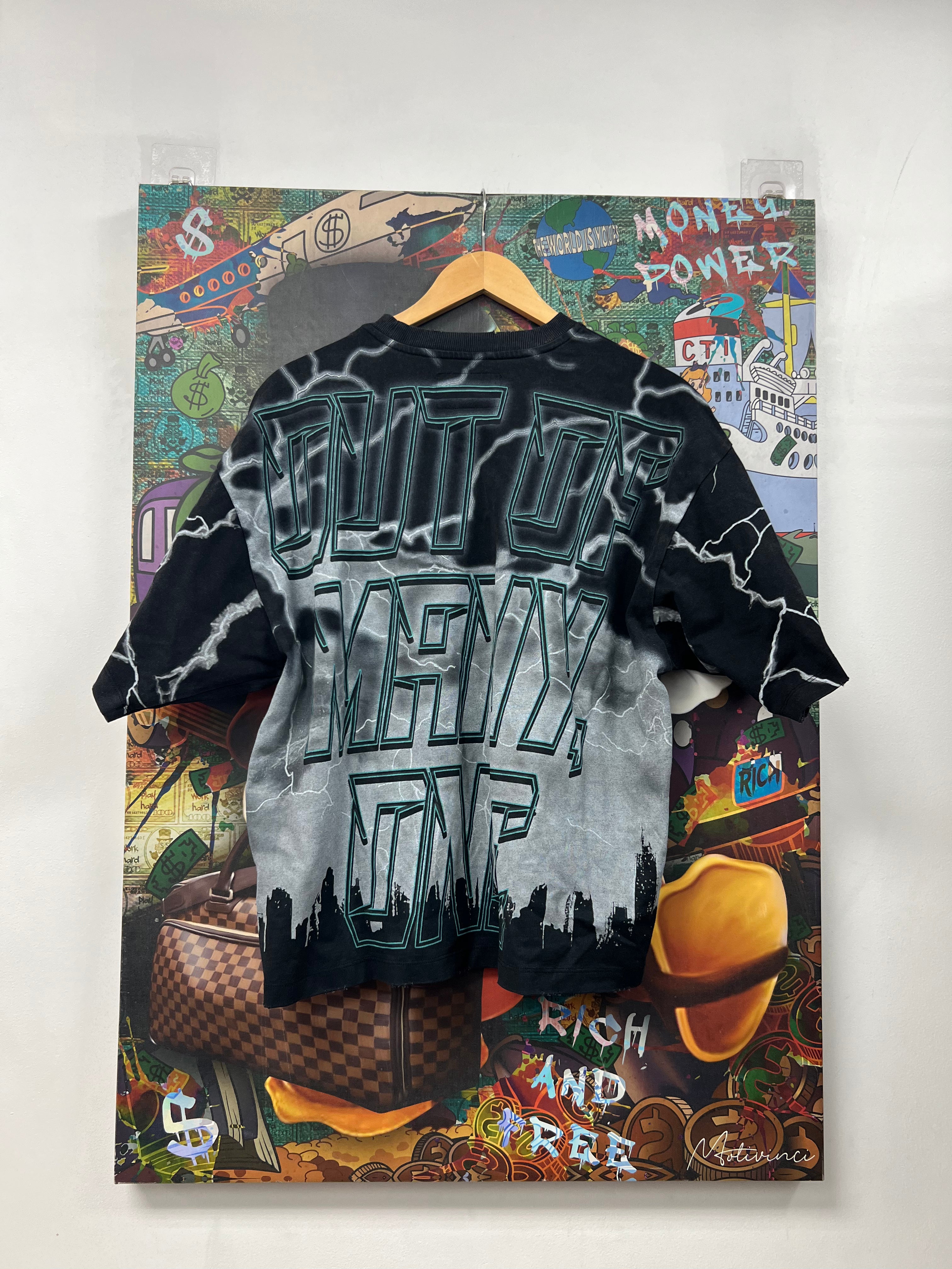 Godspeed Teal Voltage Tee