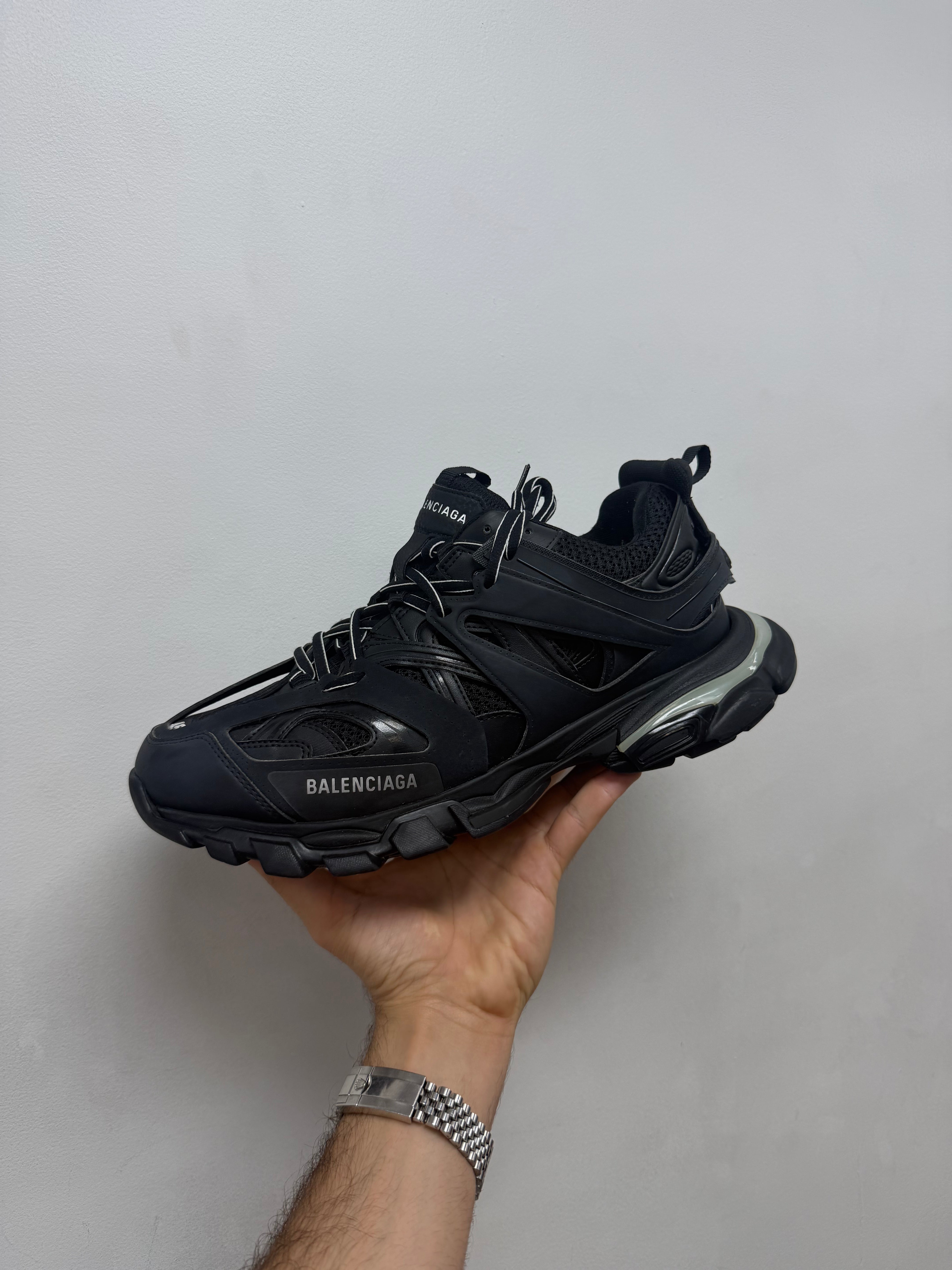 Balenciaga Black Track Sneakers