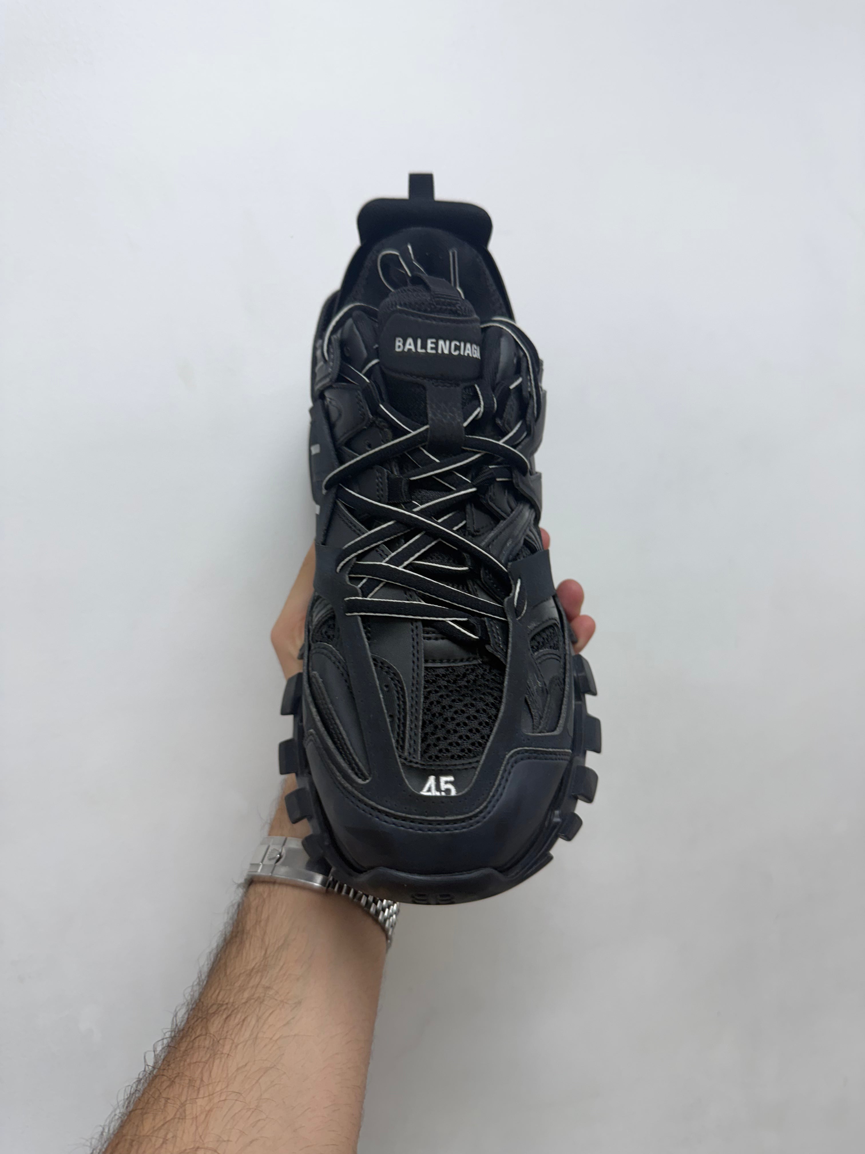 Balenciaga Black Track Sneakers