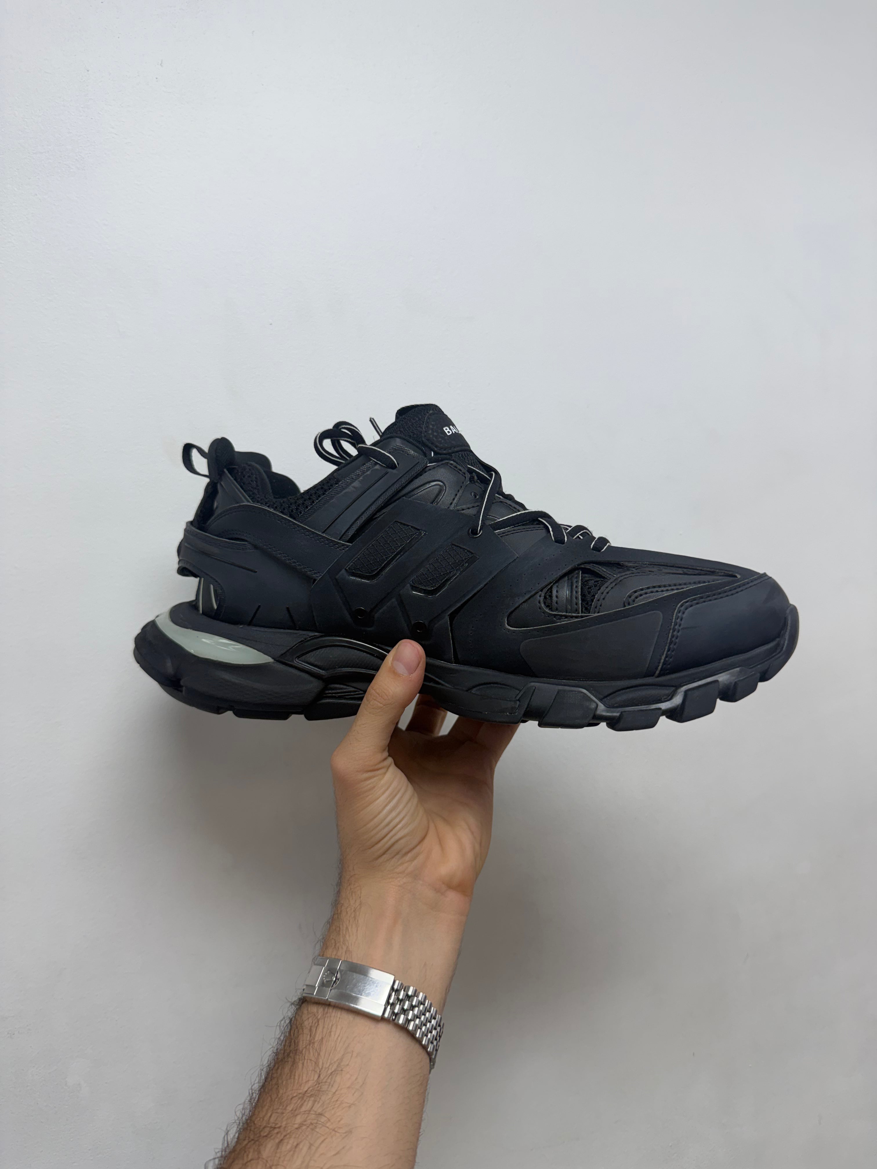 Balenciaga Black Track Sneakers