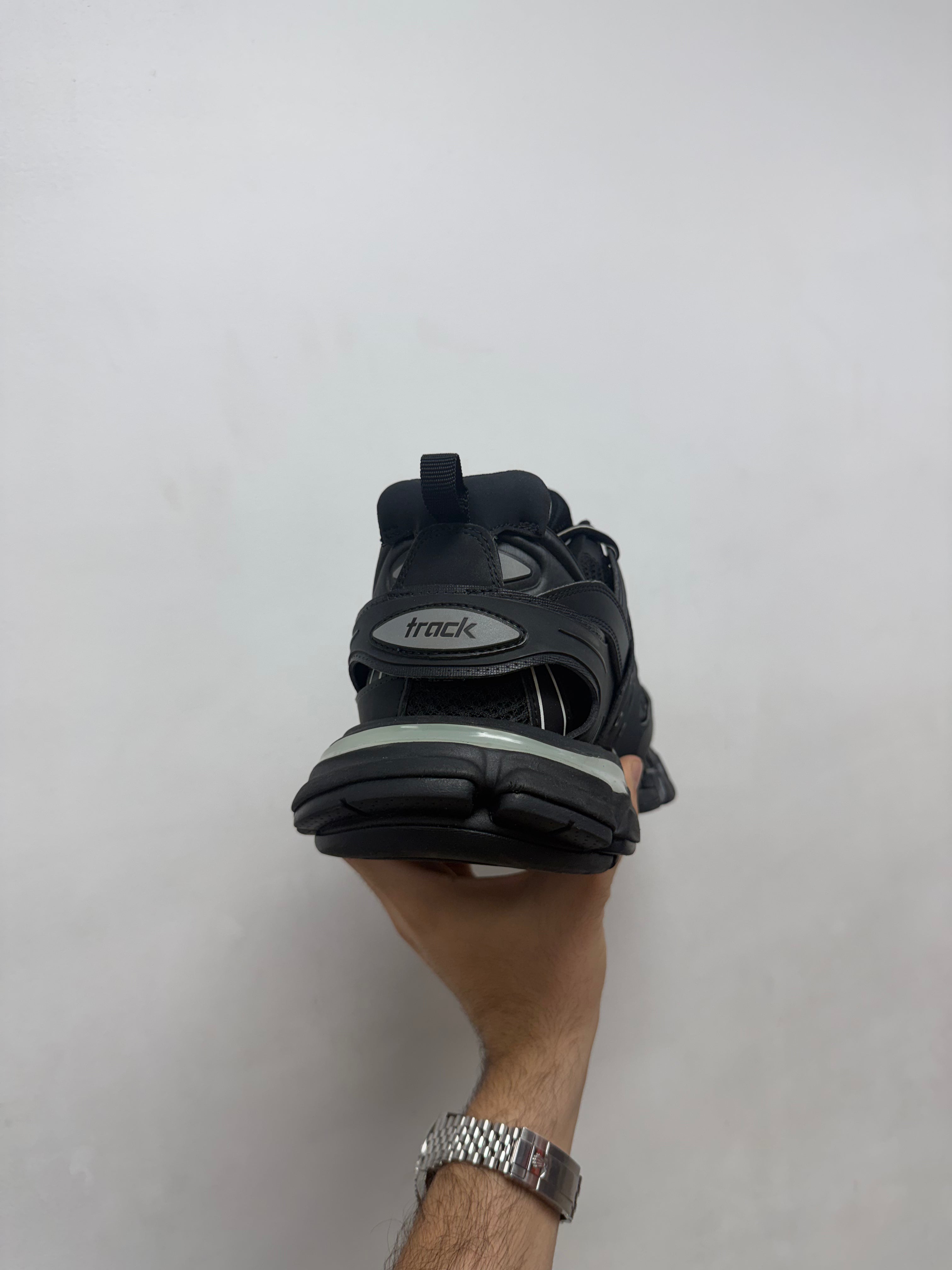 Balenciaga Black Track Sneakers