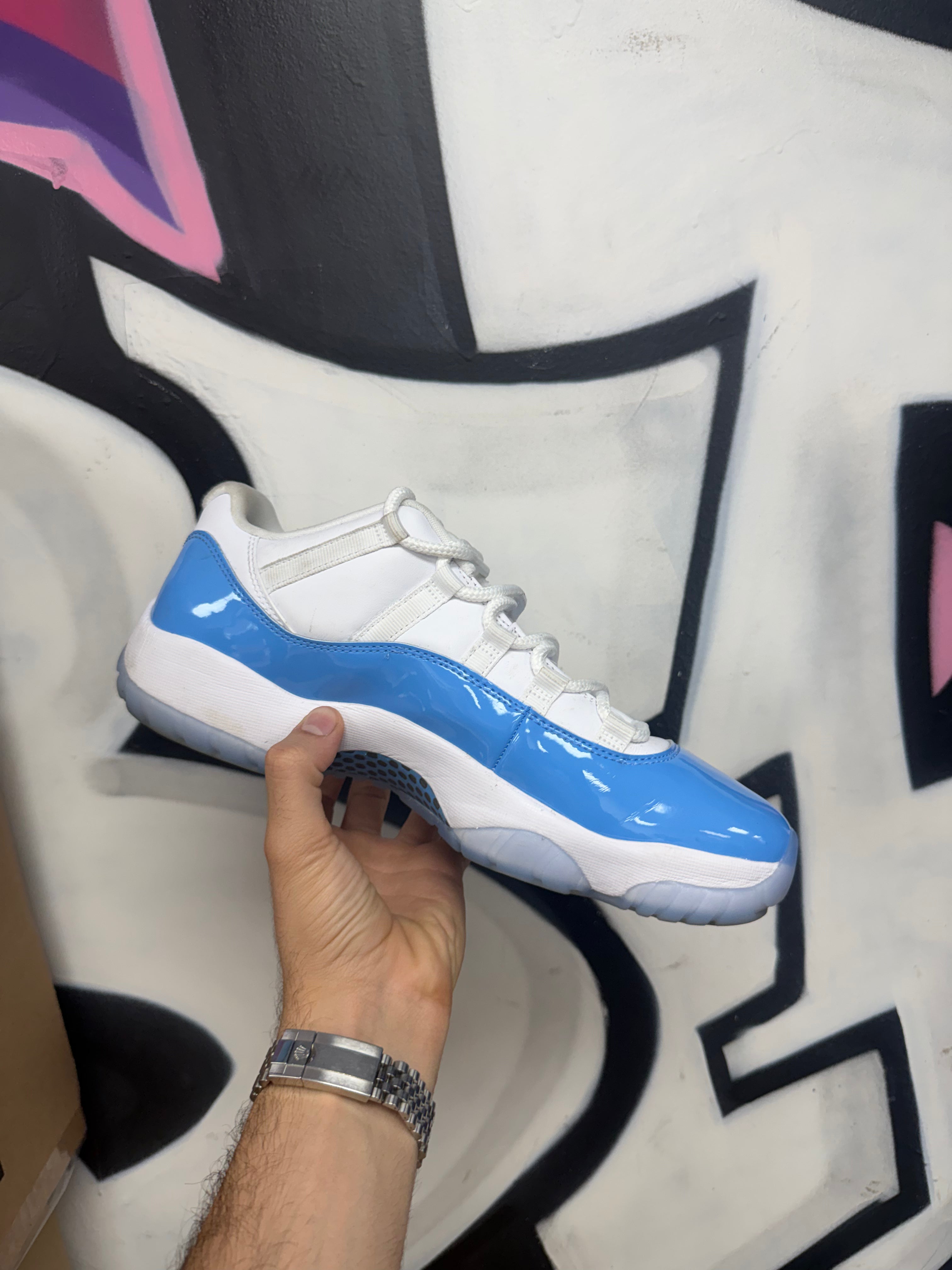 Jordan 11 University Blue Sneakers