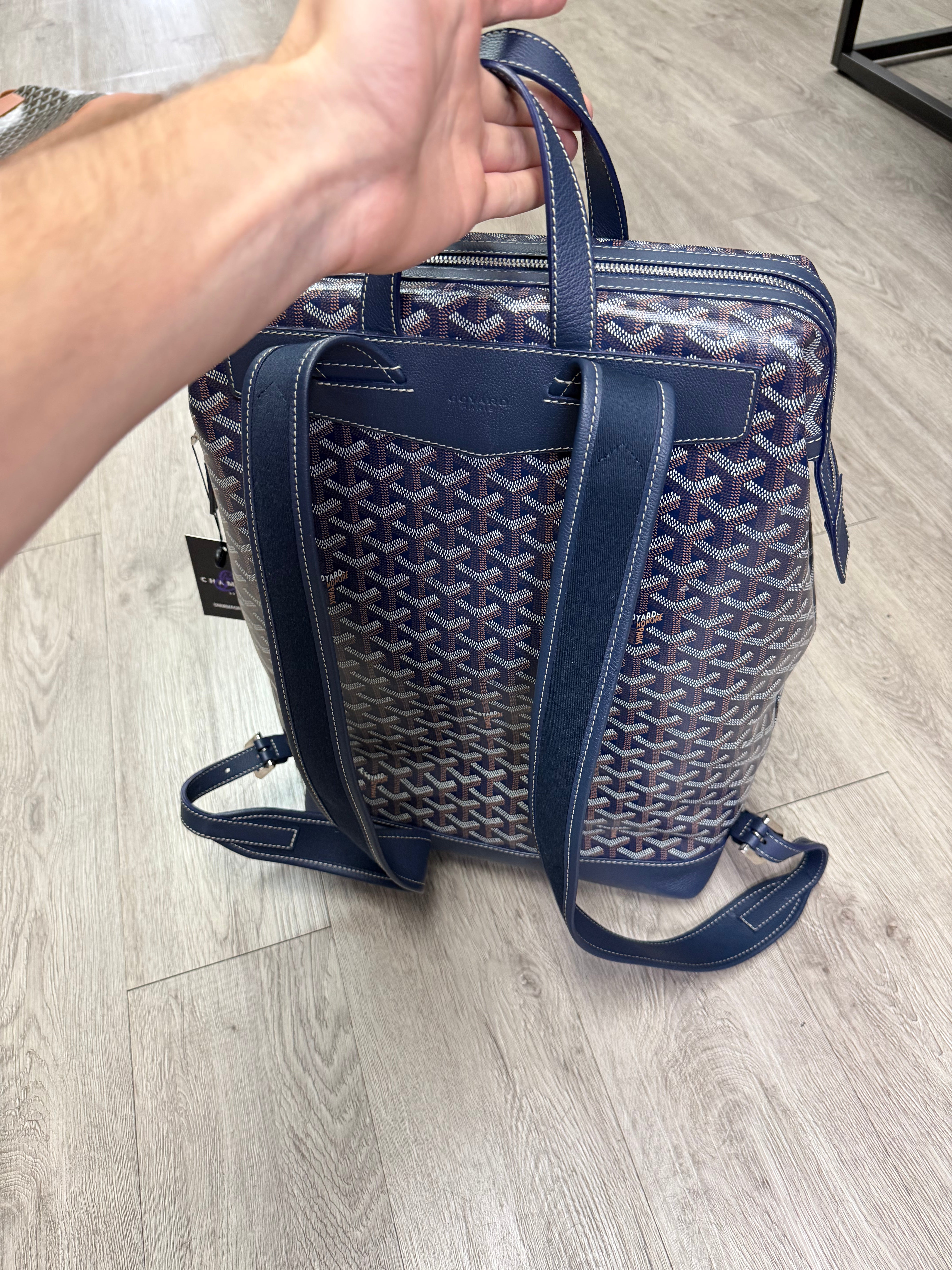 Goyard Navy Cislapin Backpack
