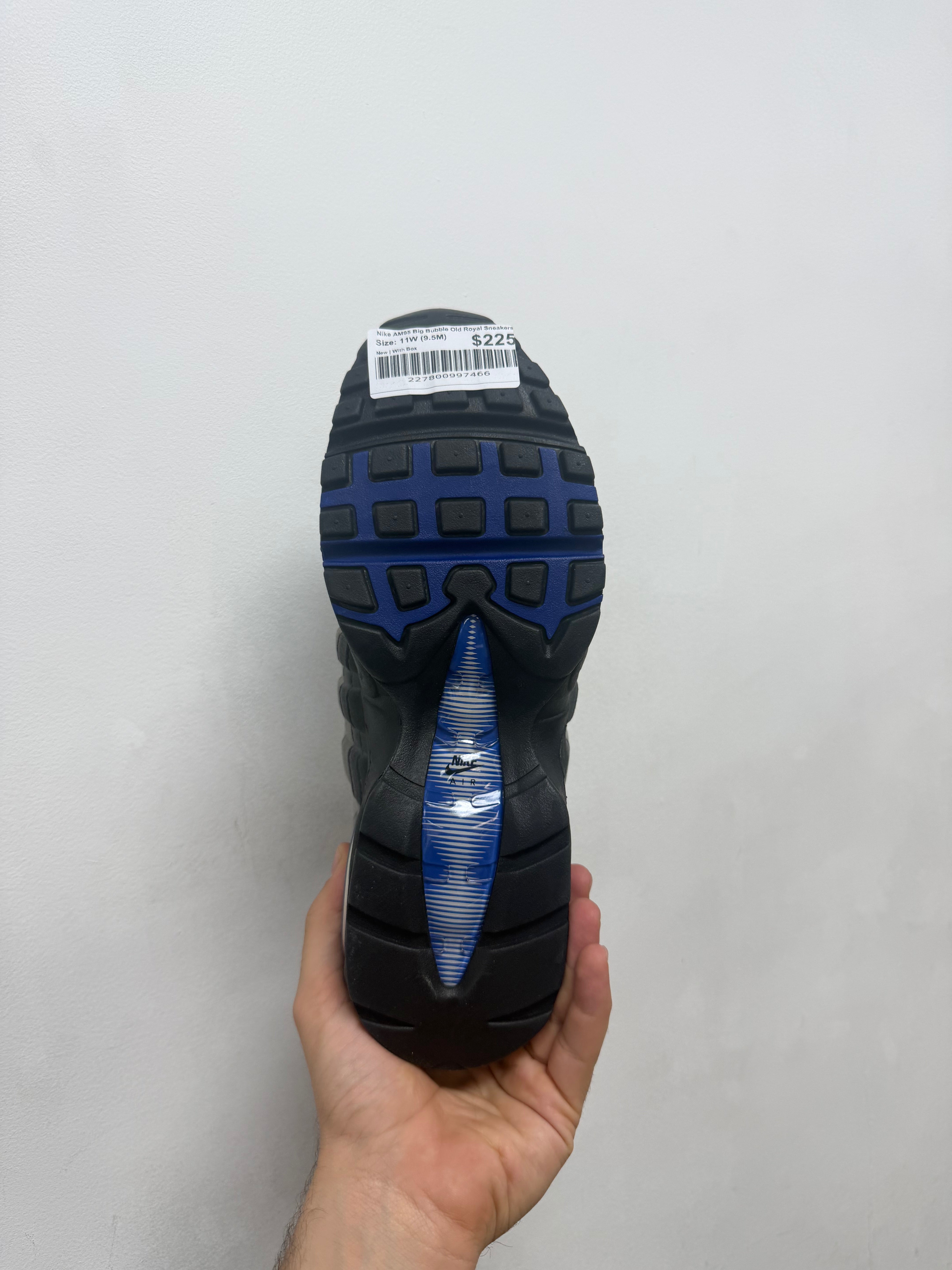 Nike AM95 Big Bubble Old Royal Sneakers