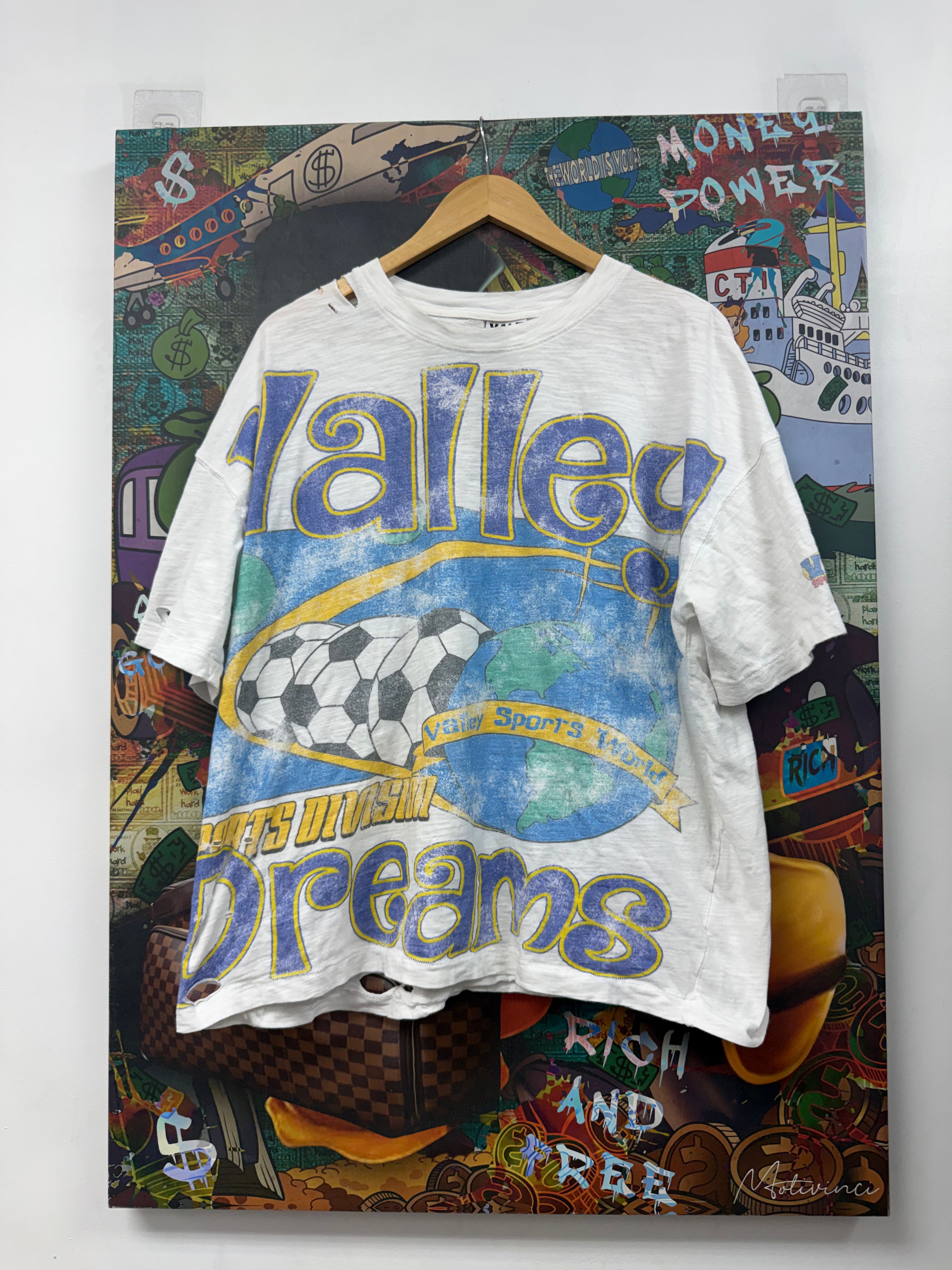 Vale White Sports World Tee